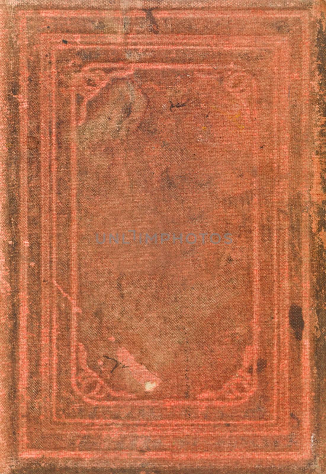Red Antique Book Full Frame