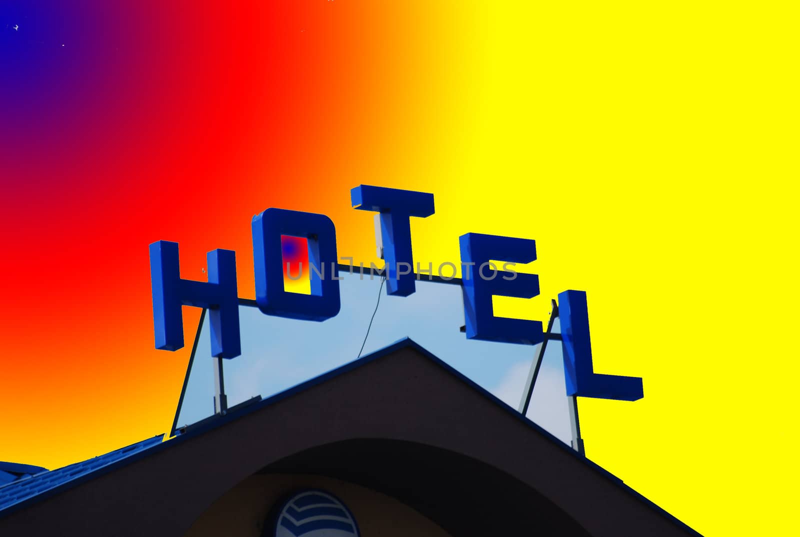 hotel sign