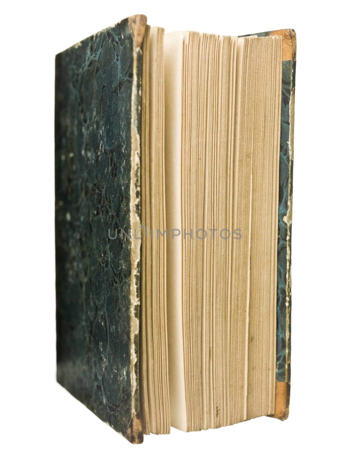 Antique Book isolated on white background