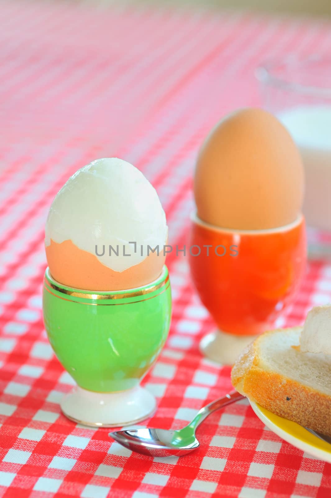 boiled eggs