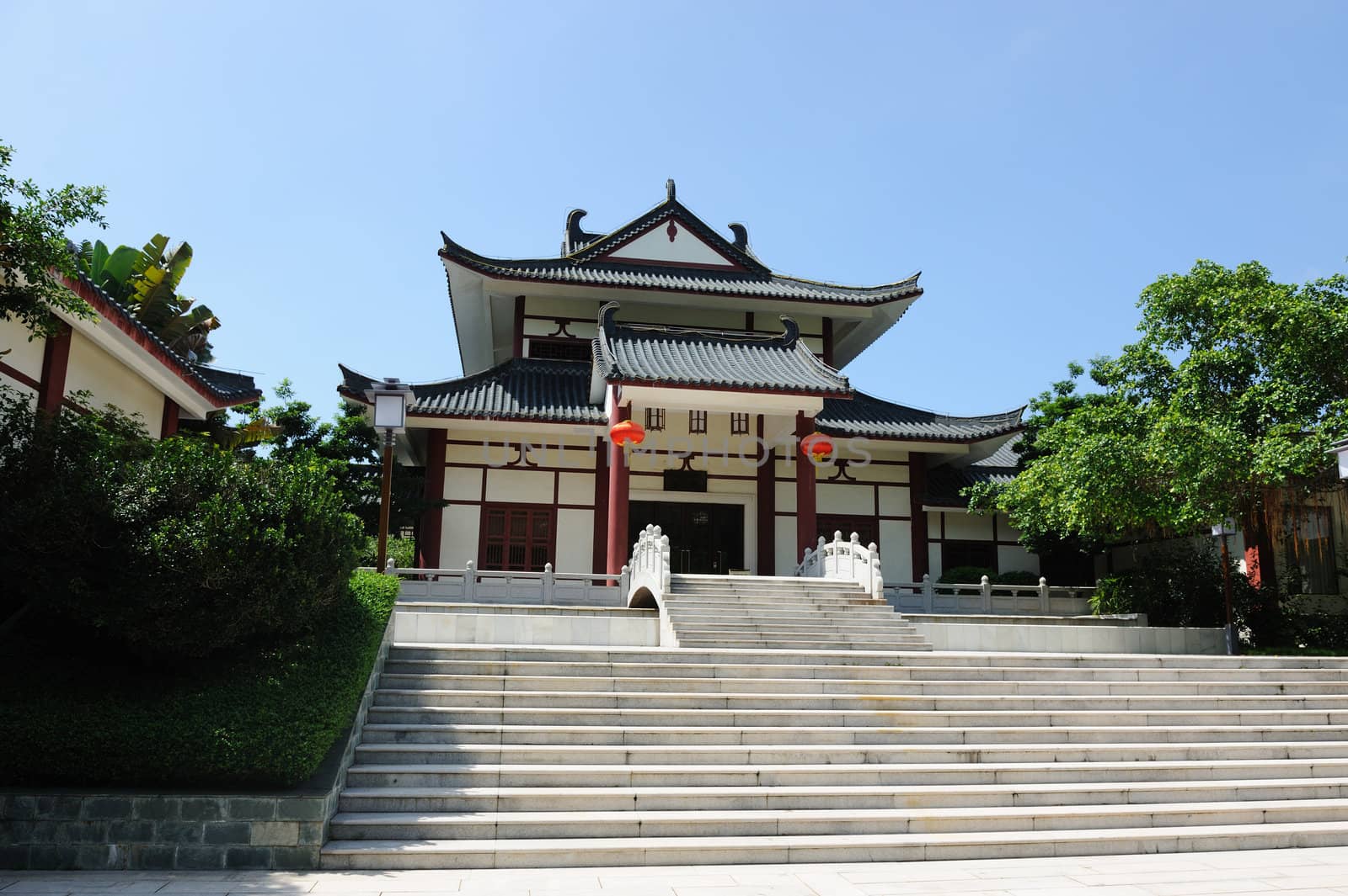 China traditional style building exterior