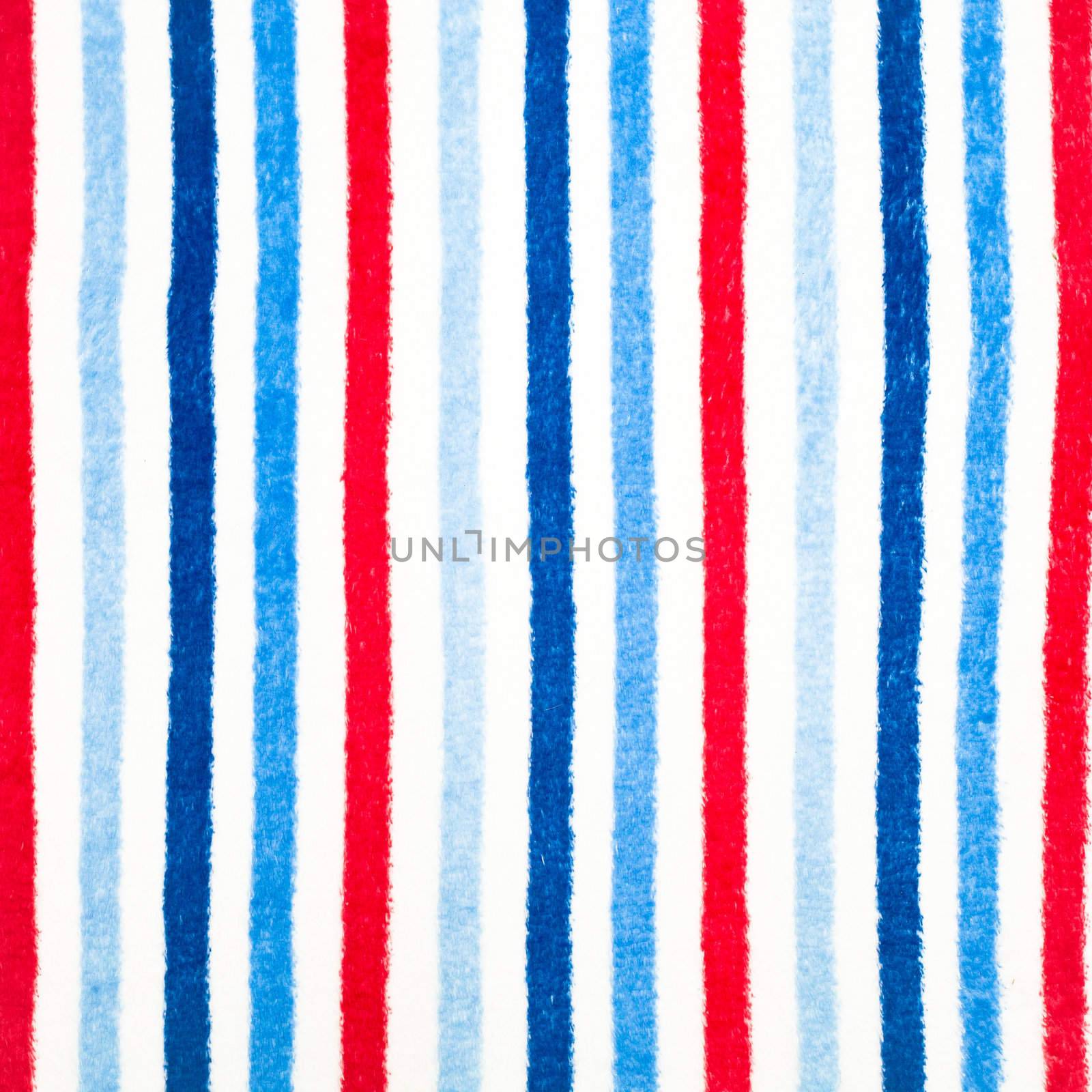A colorful stripy background of fleece material