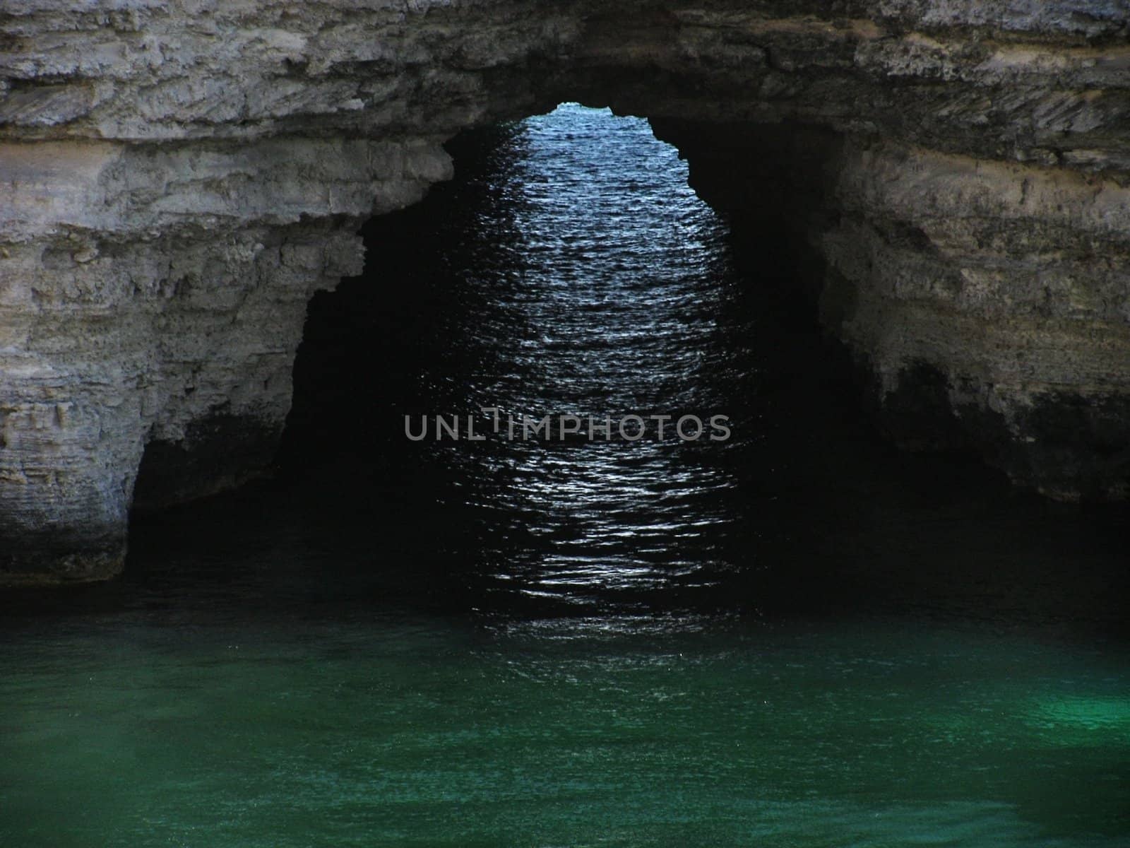 grotto at Black Sea coast