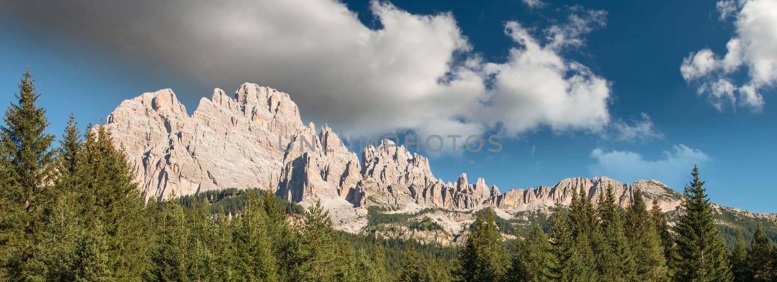 Wonderful sky colors over Dolomites - Italian Alps by jovannig