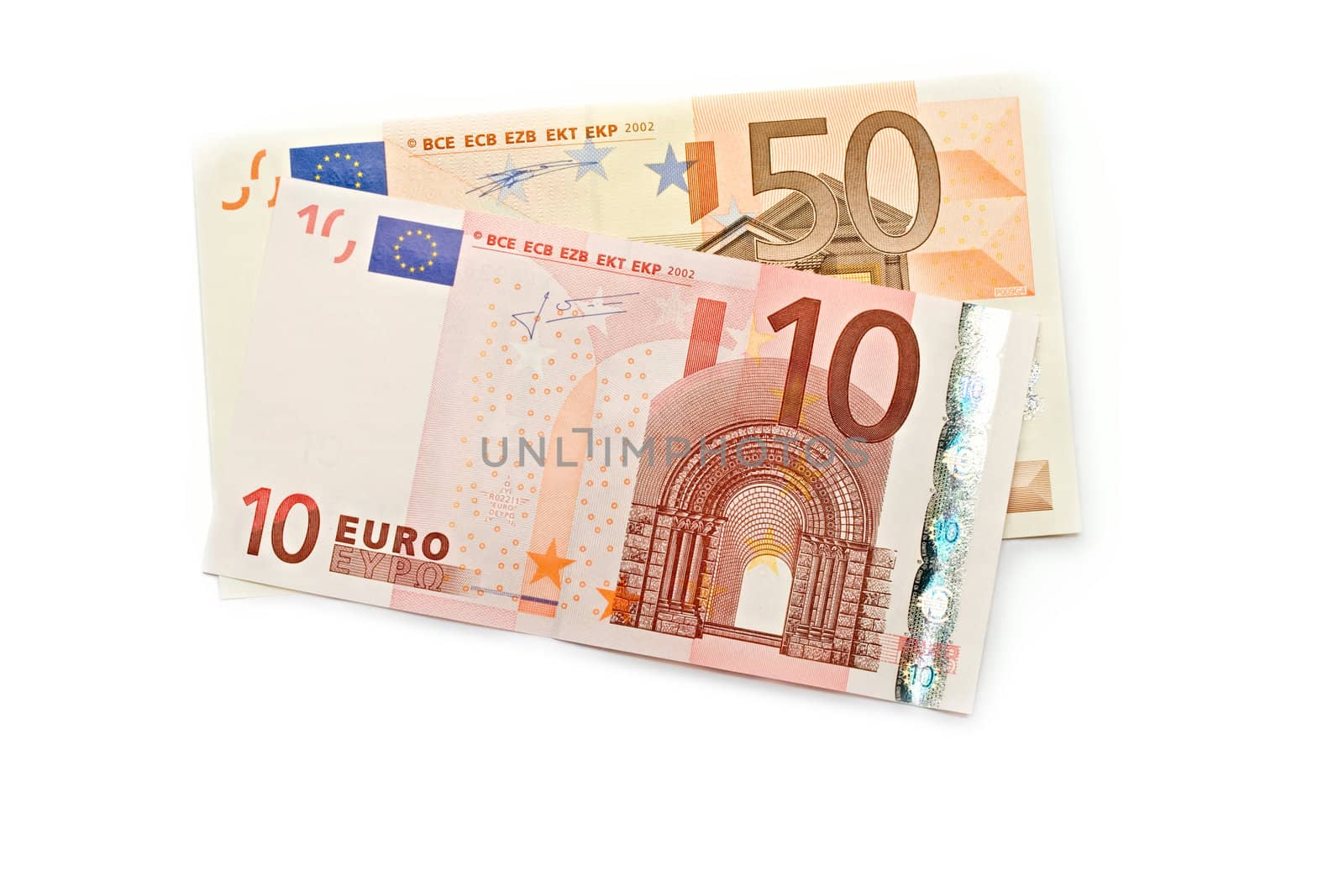 Euro isolated on white