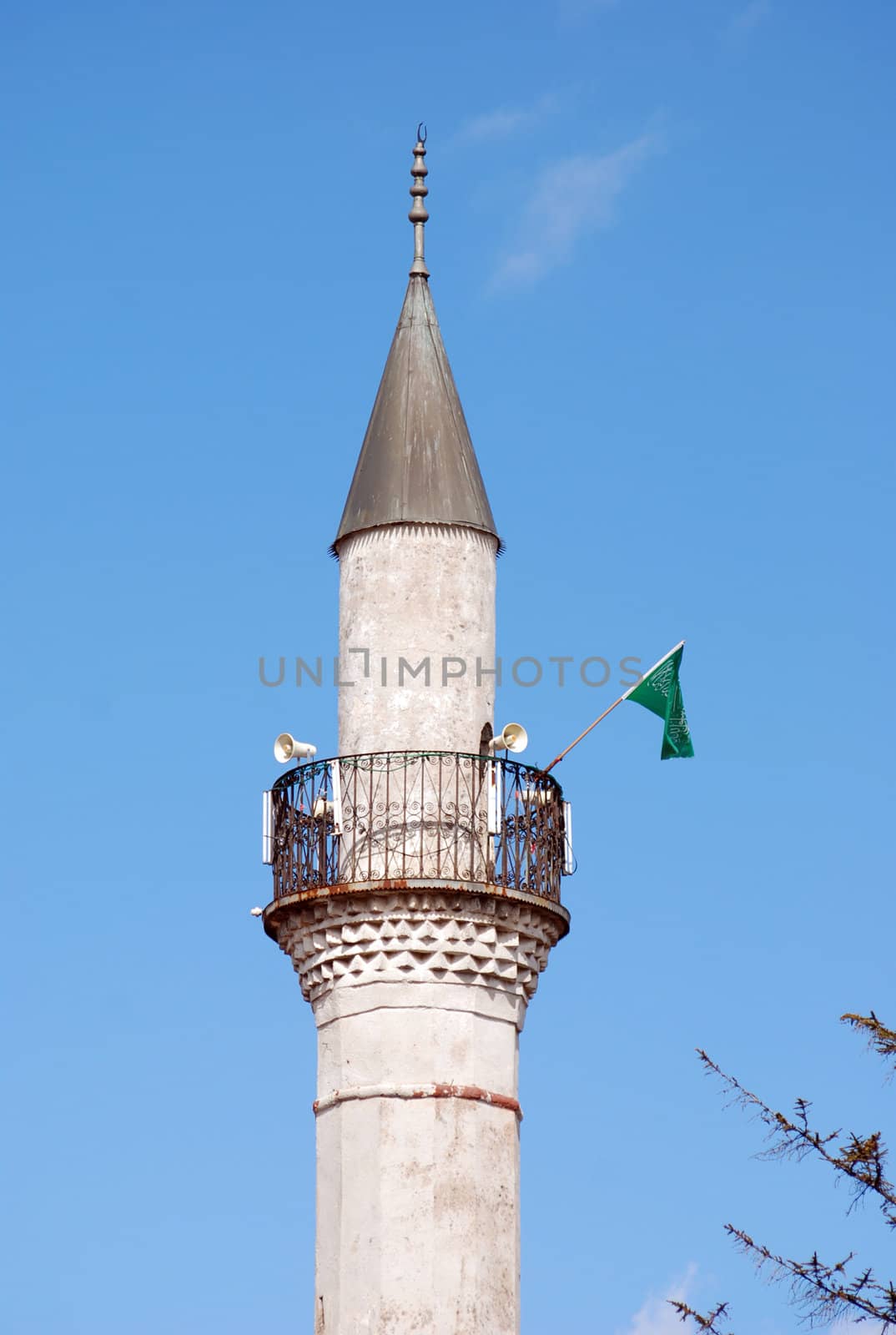 minaret in macedonia