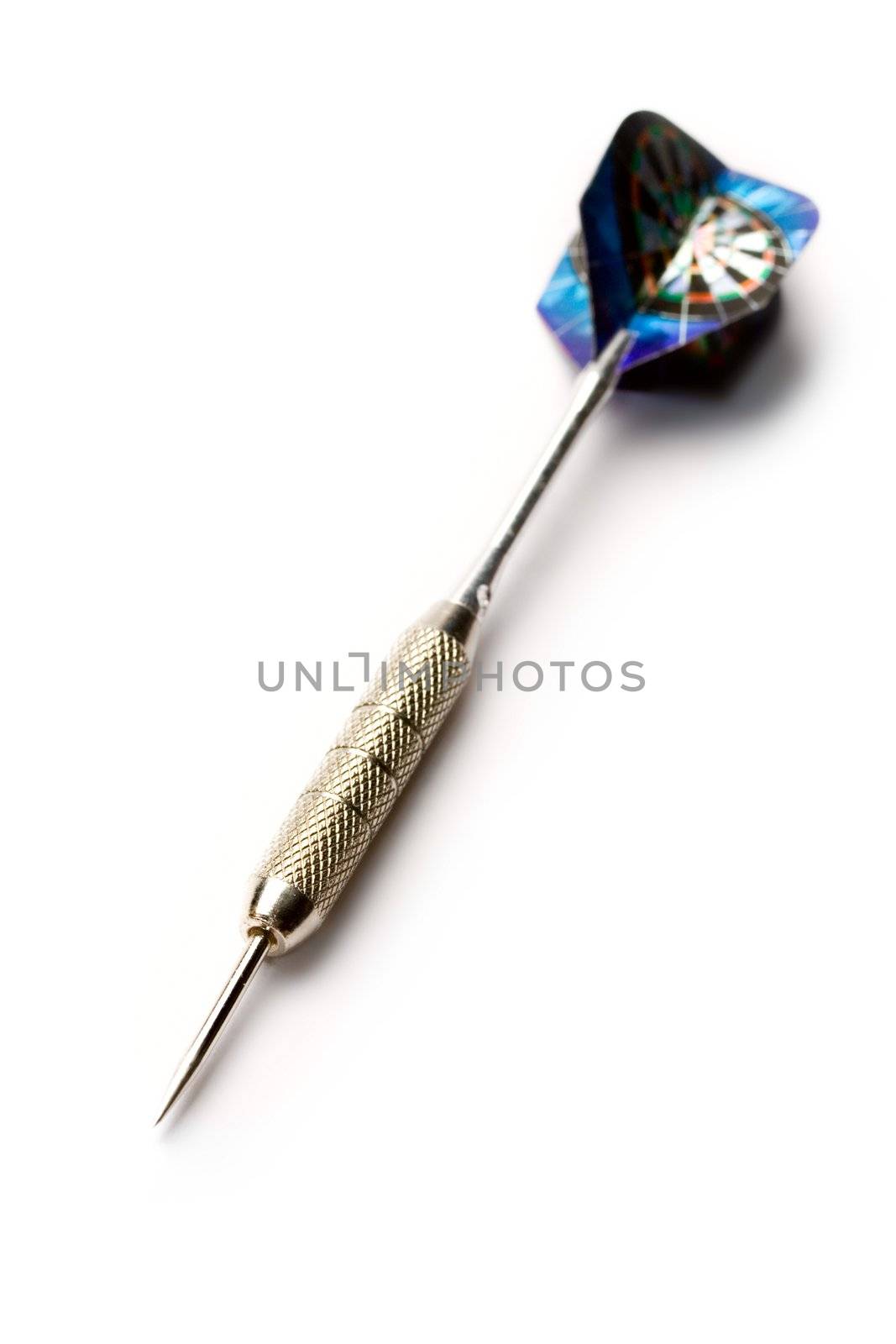 Darts arrow isolated on white background