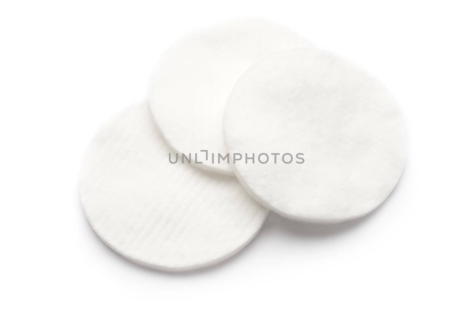 Cotton swabs isolated on white