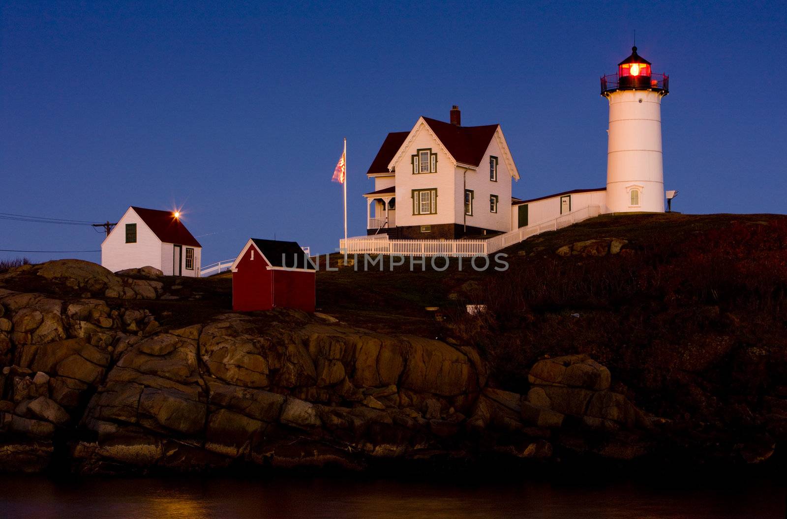 Nubble Lighthouse, Cape Neddick, Maine, USA