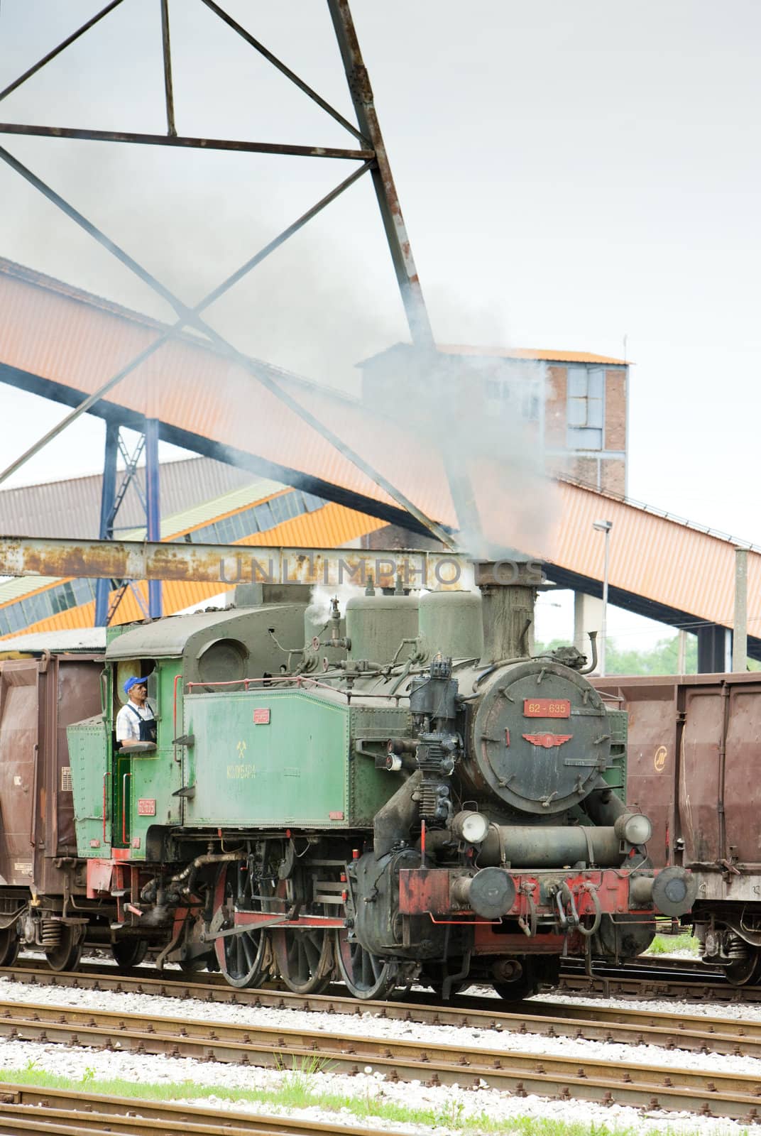 steam locomotive, Kolubara, Serbia