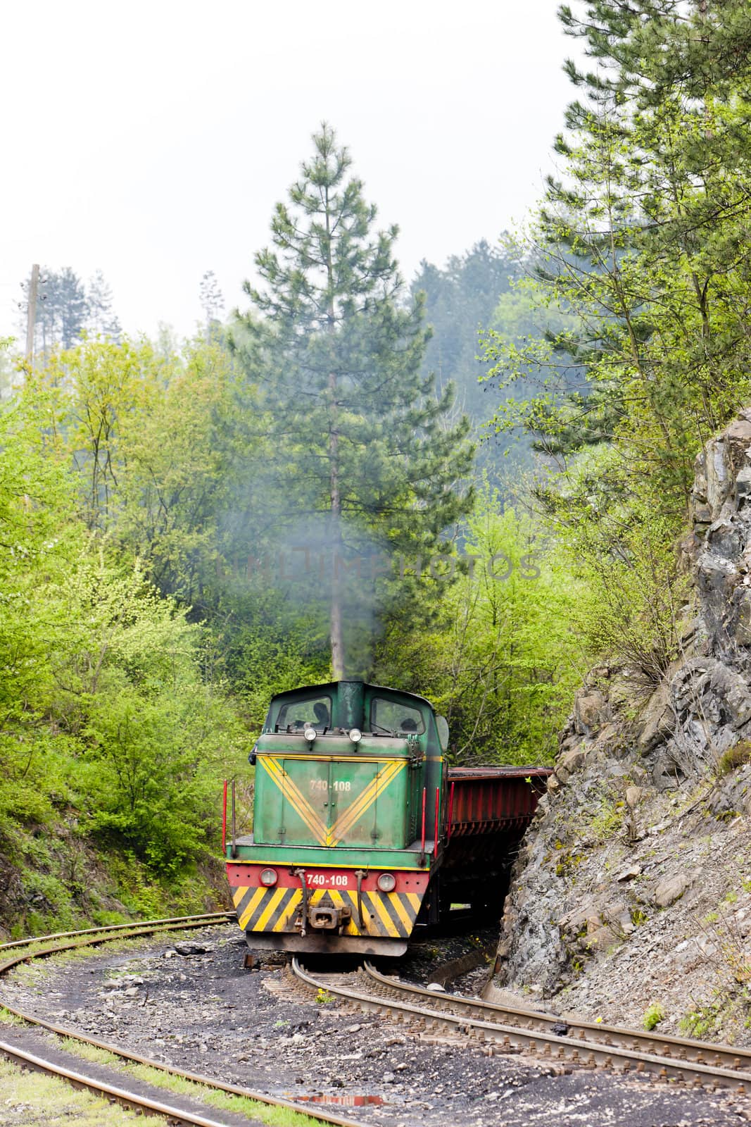 narrow gauge railway, Banovici, Bosnia and Hercegovina