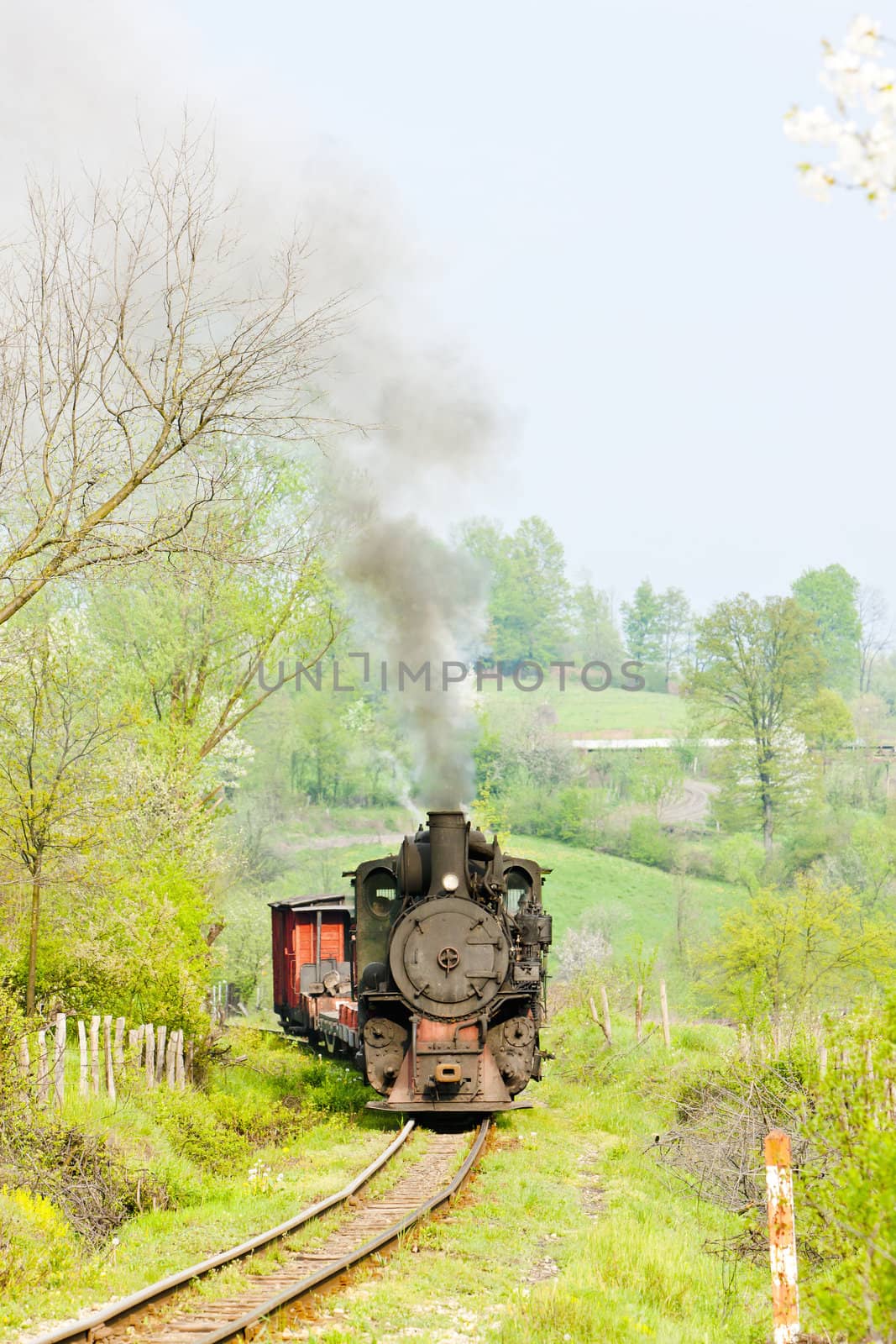 narrow gauge railway, Banovici, Bosnia and Hercegovina