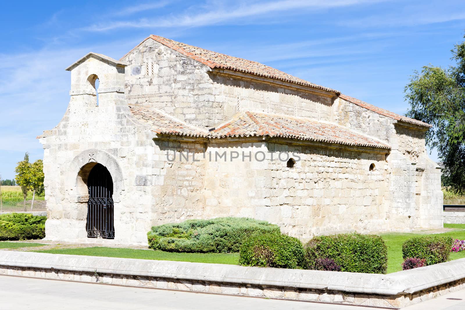 Church of San Juan Bautista, Banos de Cerrato, Castile and Leon, Spain