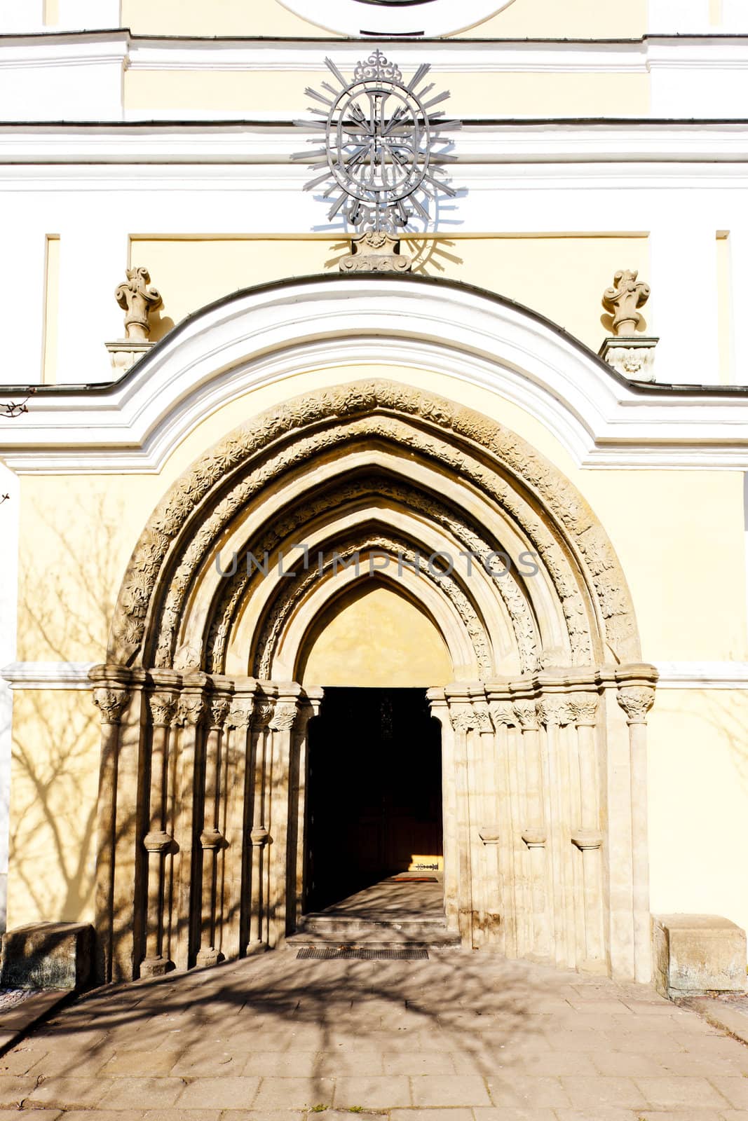 monastery's church of Virgin Mary assumption, Police nad Metuji, Czech Republic