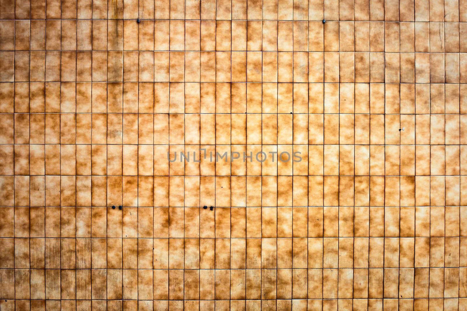A tiled wall background as a unique background image