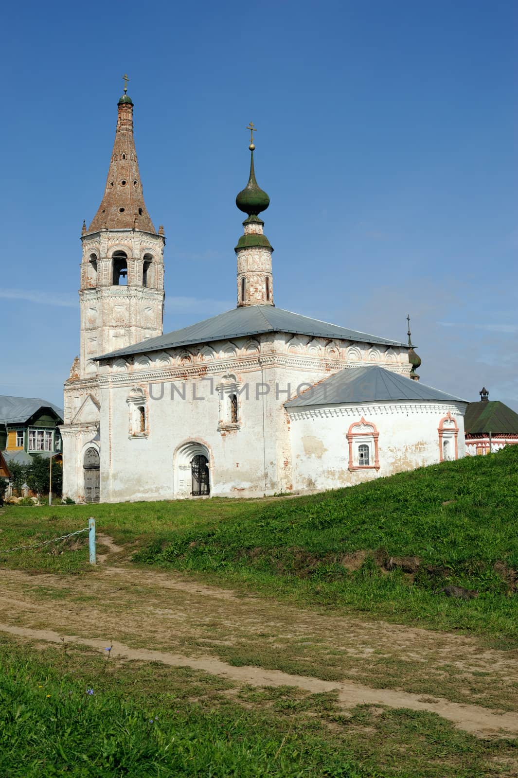 Old russian orthodox church by mahout