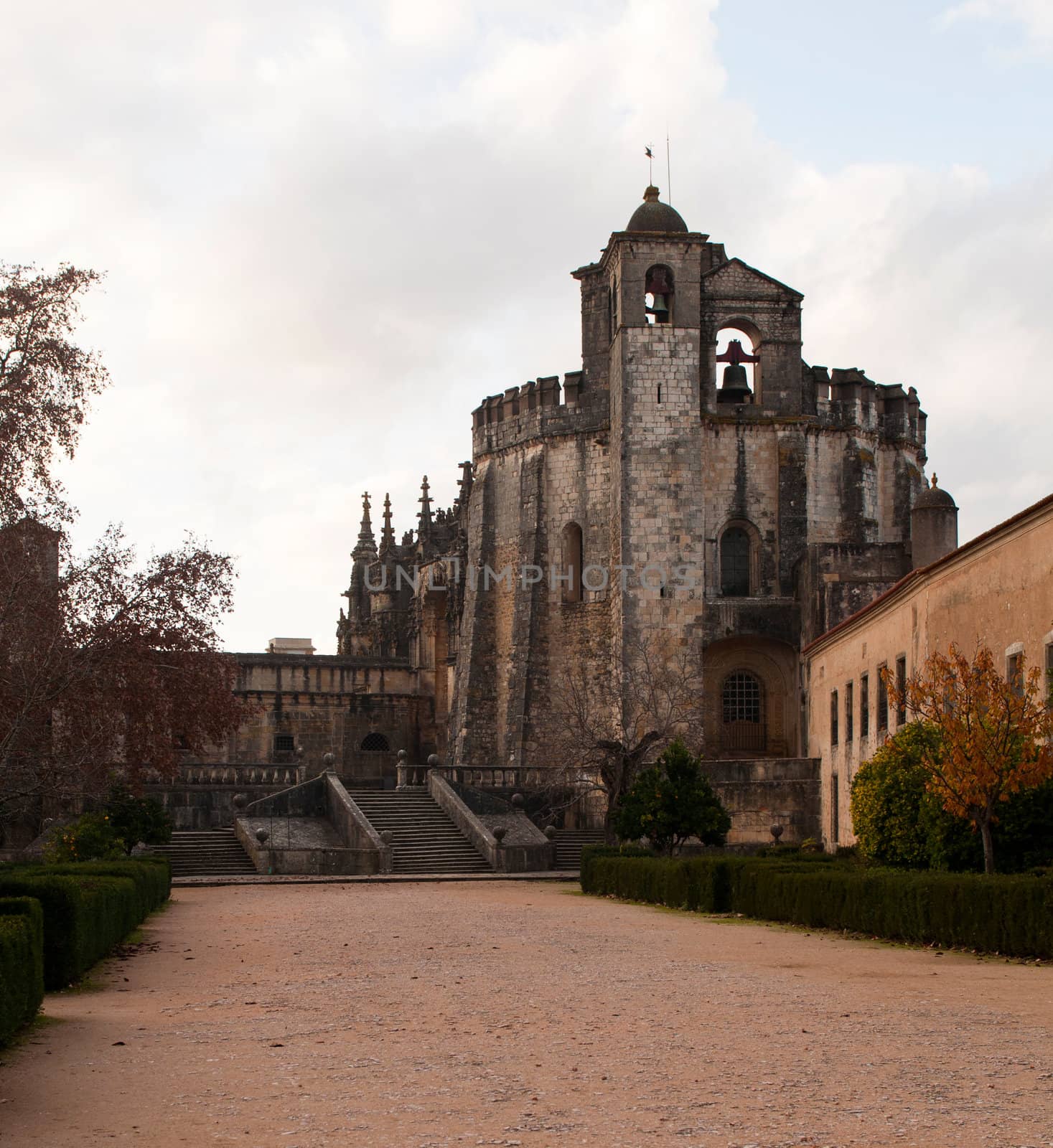 Templar Church at the Convent of Christ in Tomar, Portugal (build in the 12th century, UNESCO World Heritage)