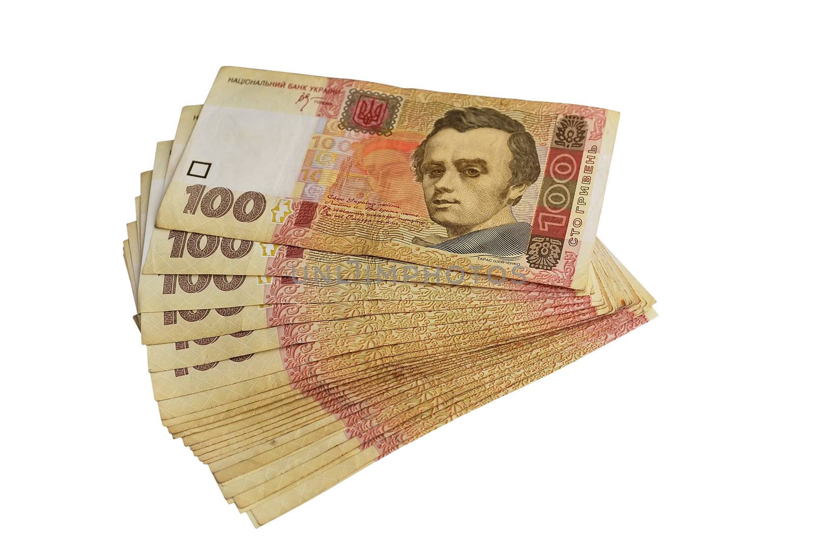 hundred Ukrainian hryvnia by vetkit