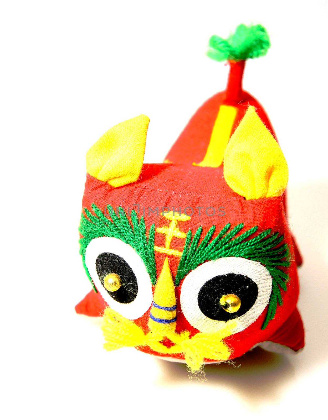 Chinese lion doll