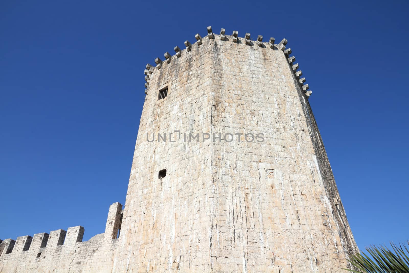 Croatia - Trogir in Dalmatia (UNESCO World Heritage Site). Kamerlengo Castle.