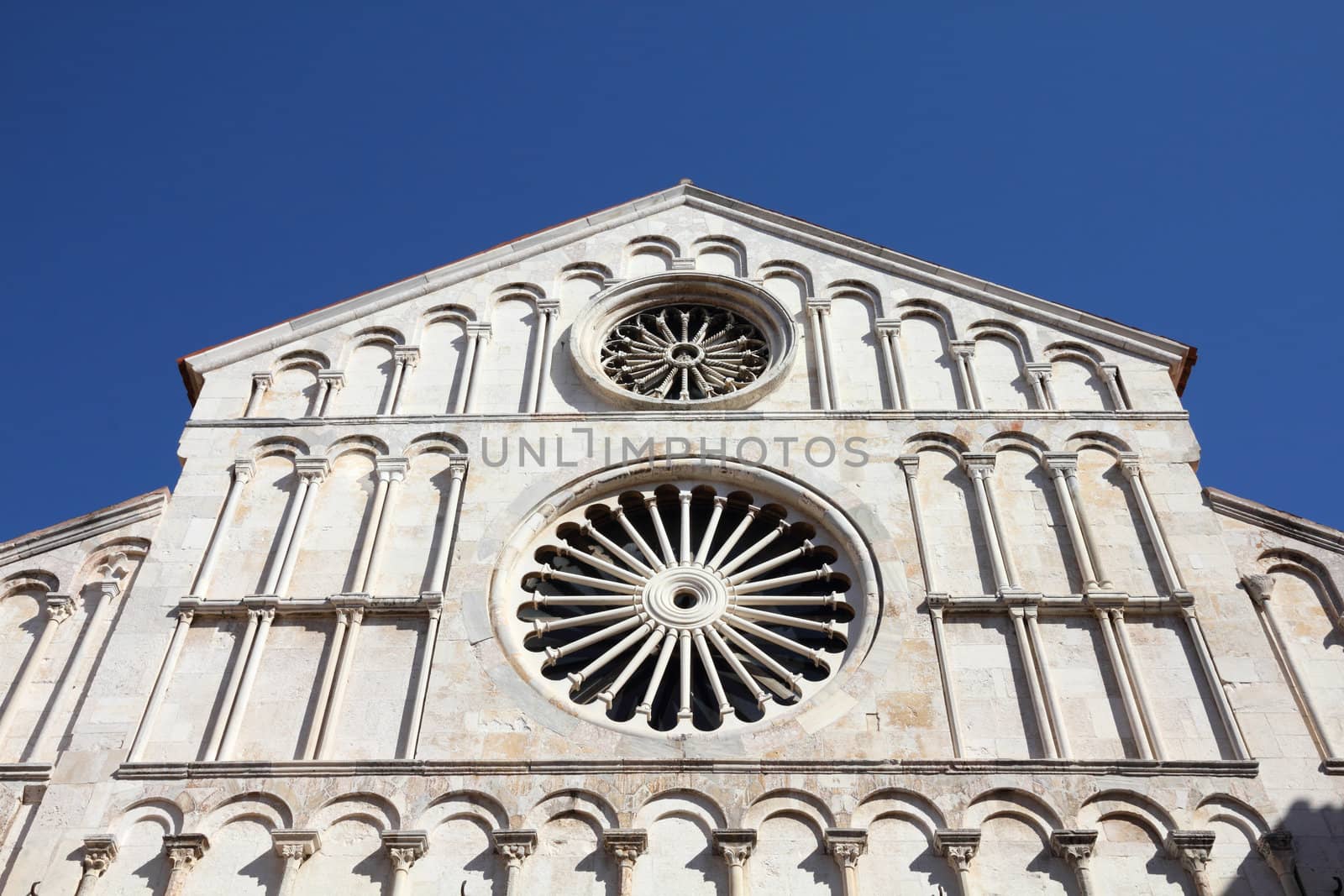 Croatia - Zadar in Dalmatia. Cathedral of Saint Anastasia.