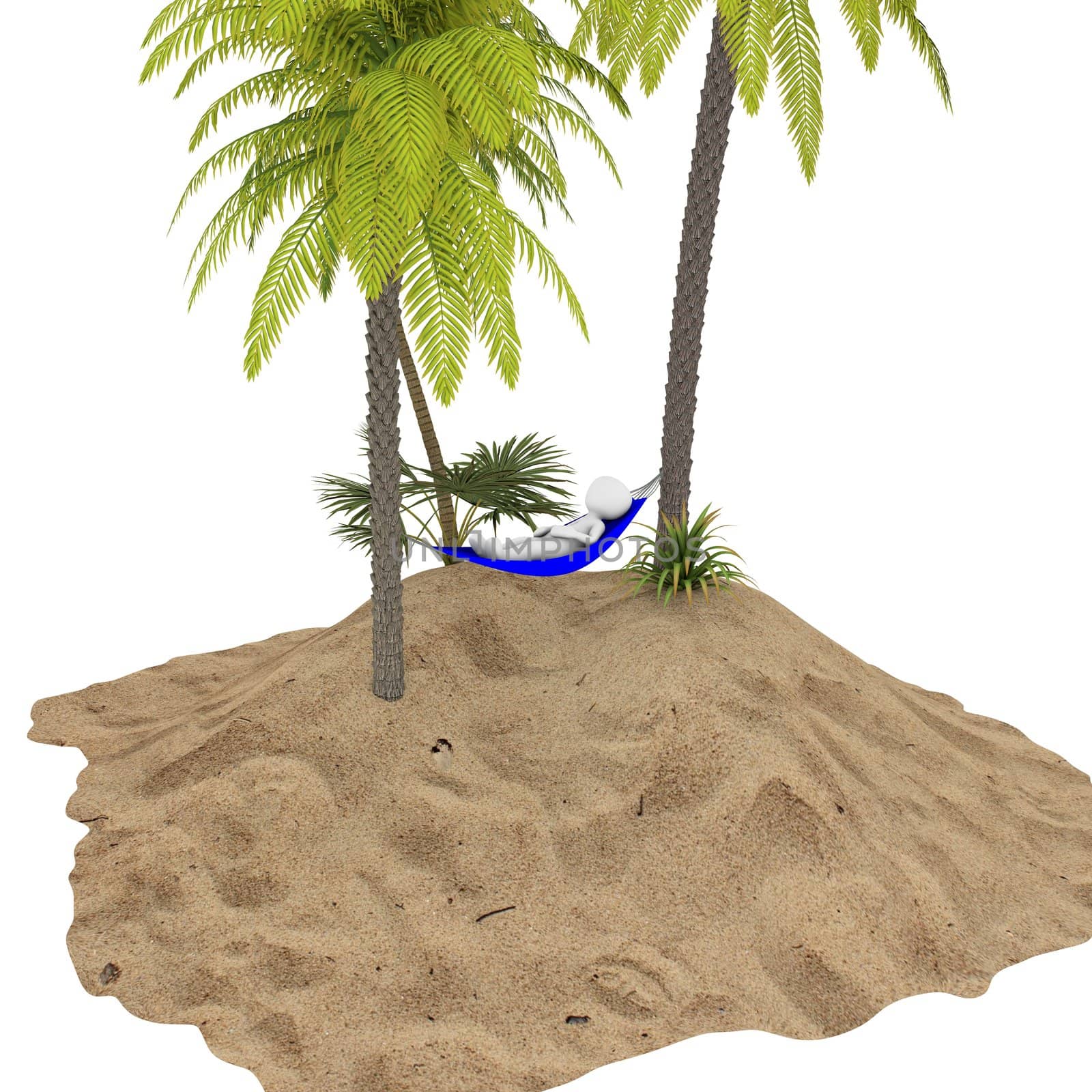 The Palm Island by 3DAgentur