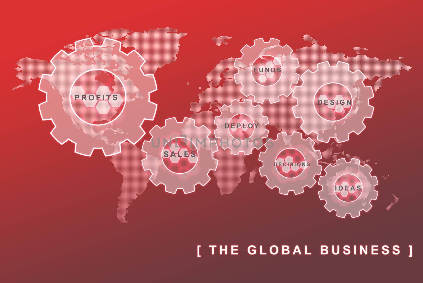 The global economy business concept by sasilsolutions