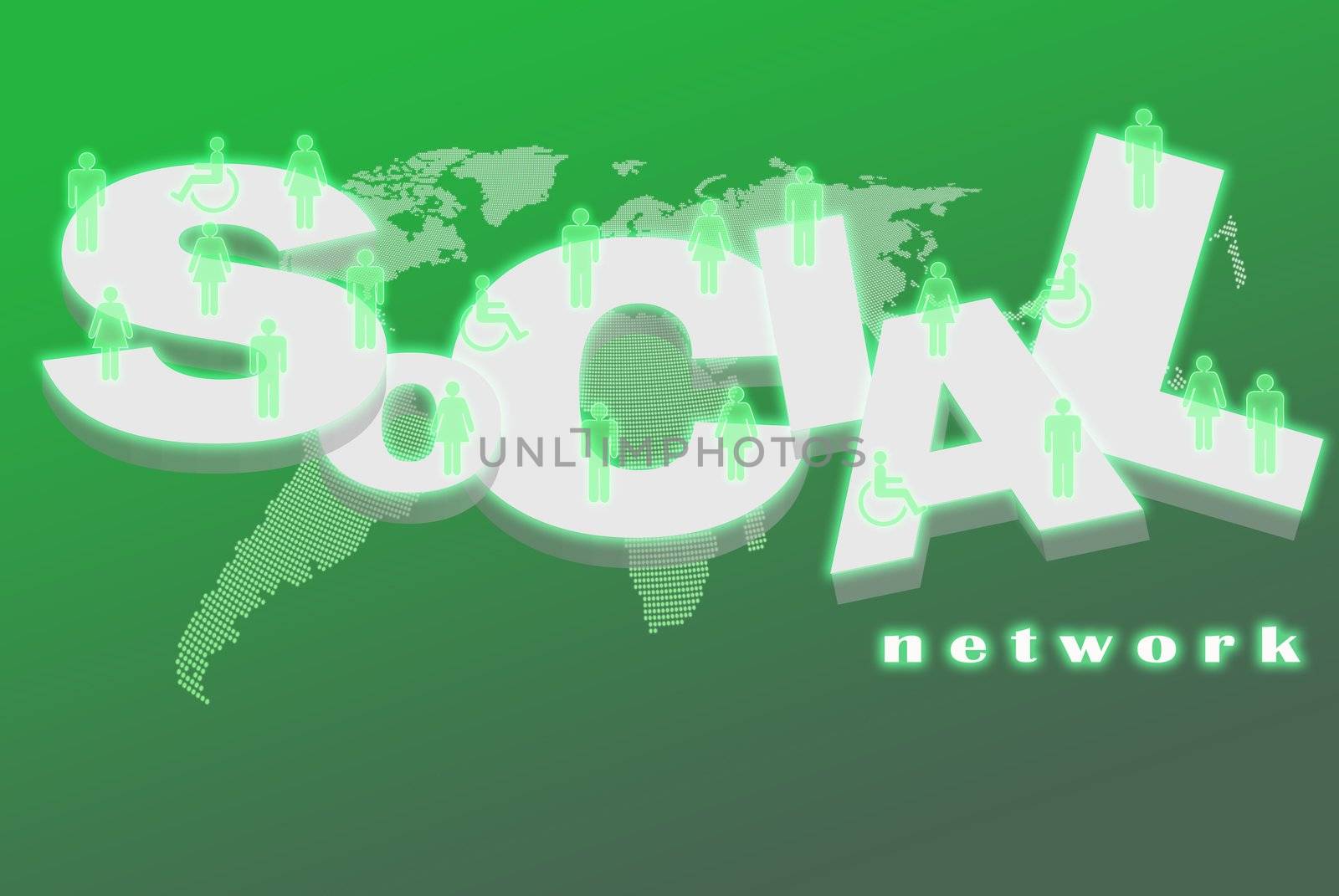 The global social network marketing business concept by sasilsolutions