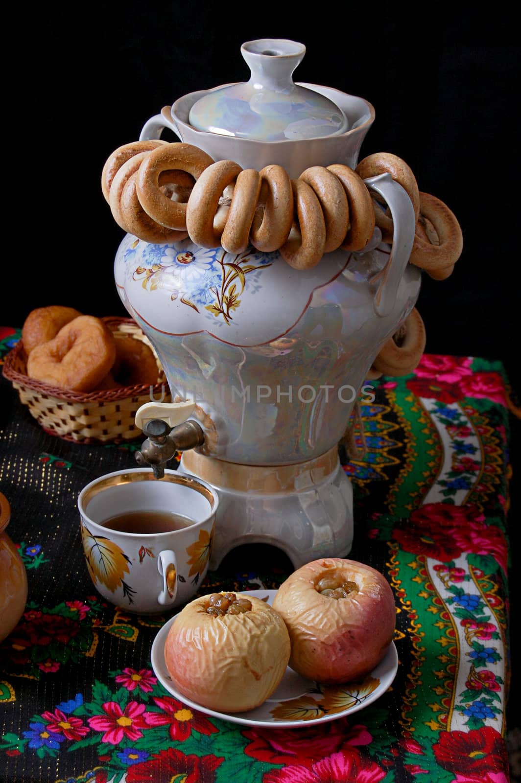 Russian traditional tea ceremony by Angel_a