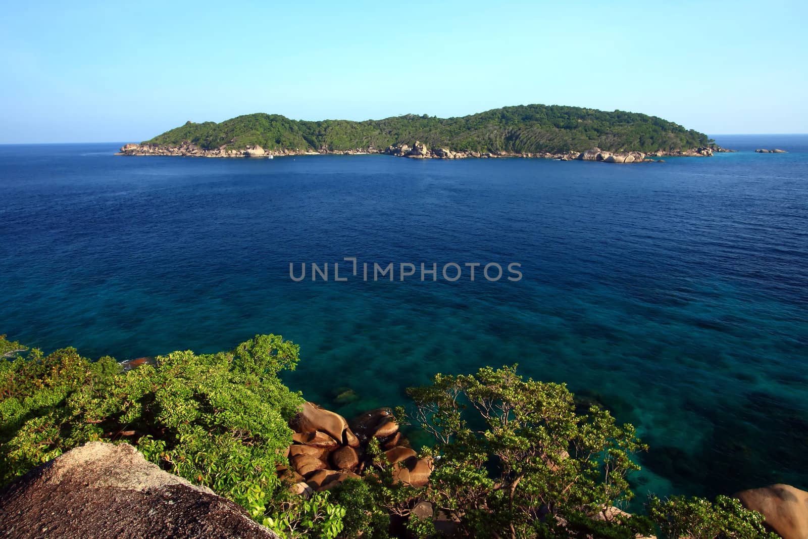 Similan National Park,Paradise island located at south of Thailand