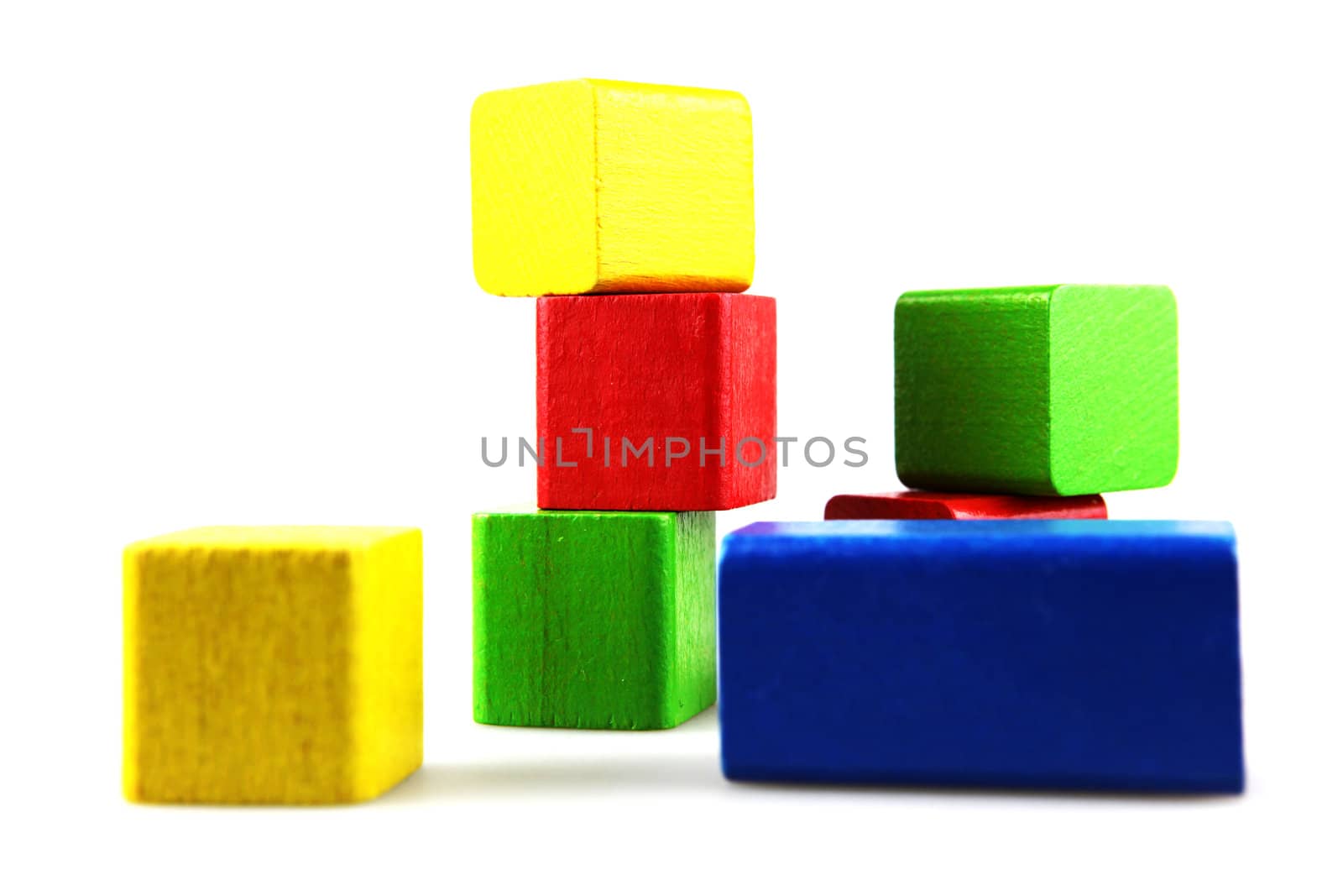 Wooden building blocks by nenov