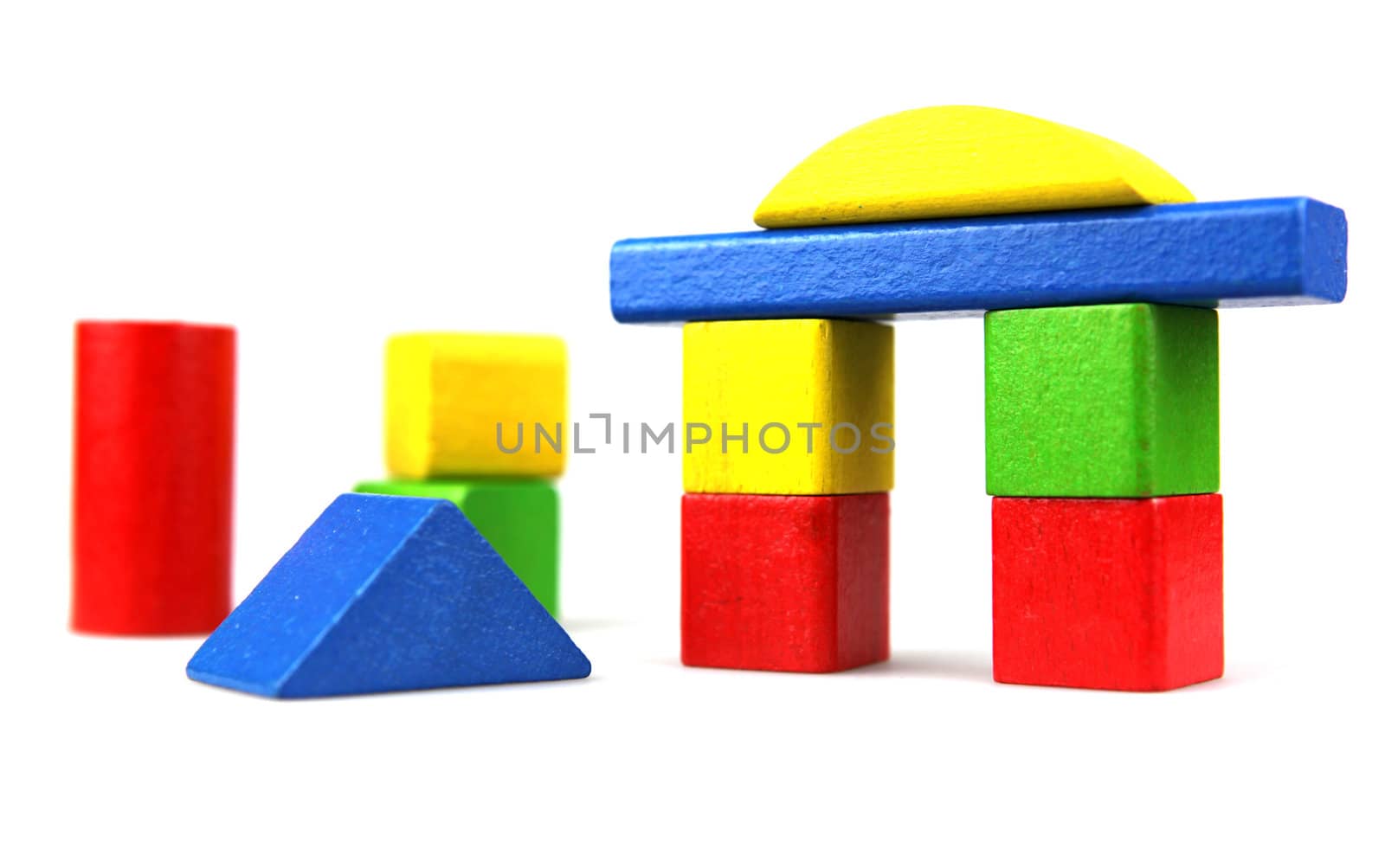 Wooden building blocks by nenov