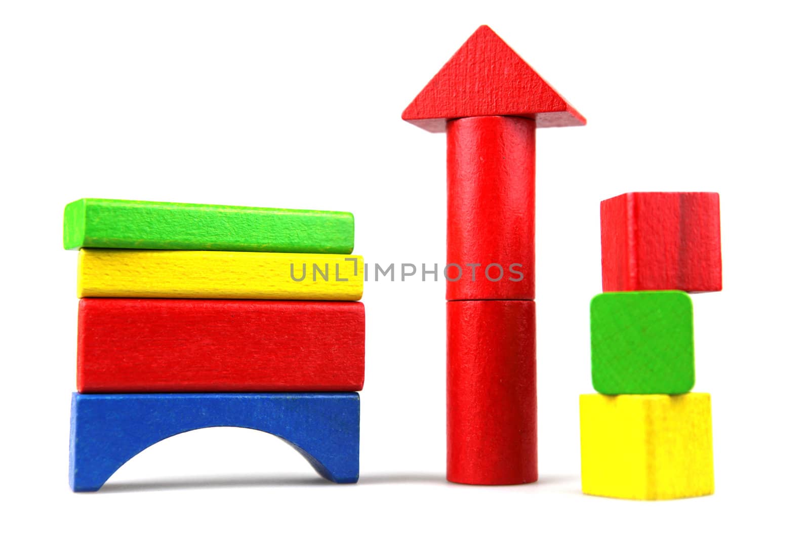 Wooden building blocks by nenov