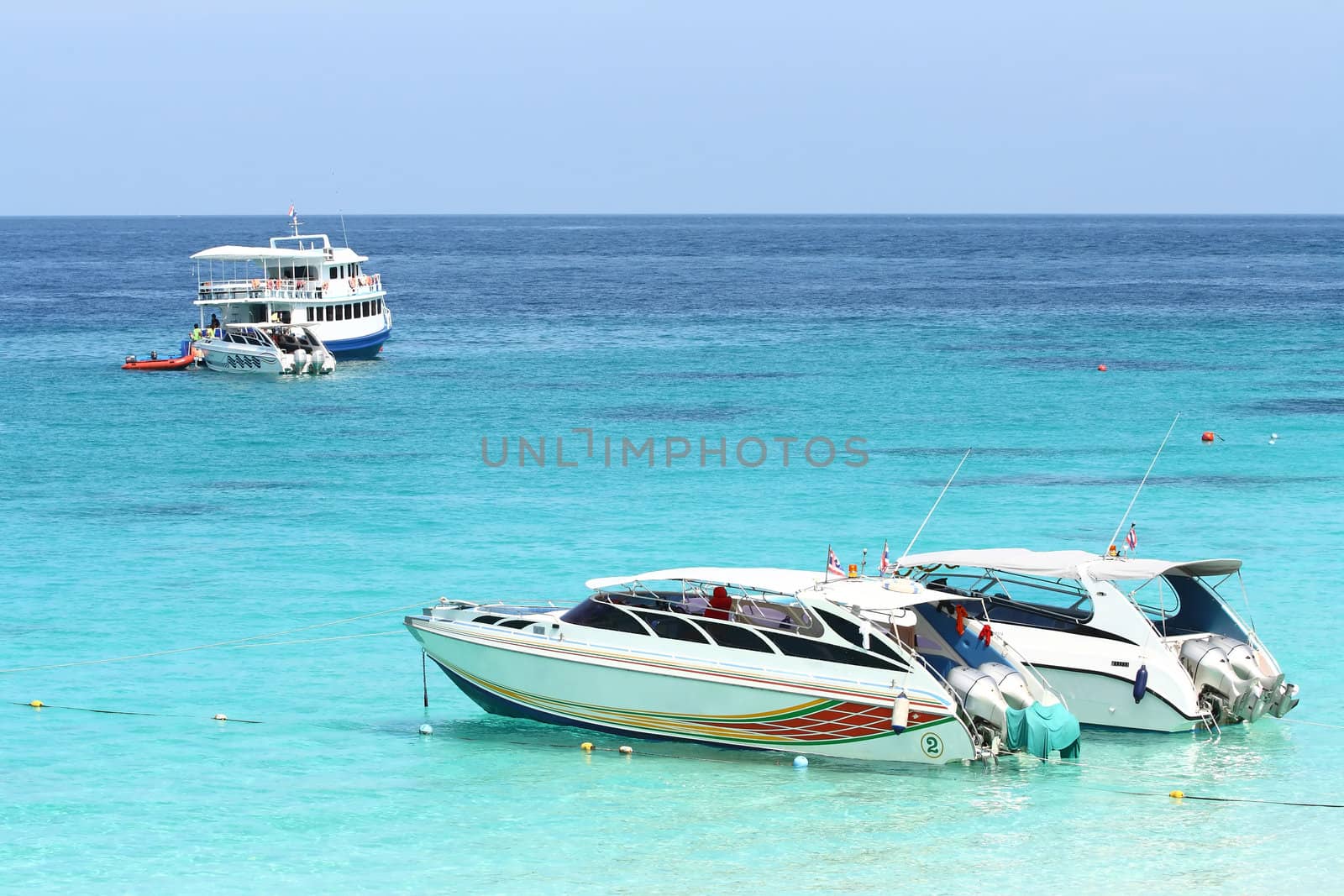 Speed Boat at Similan National Park