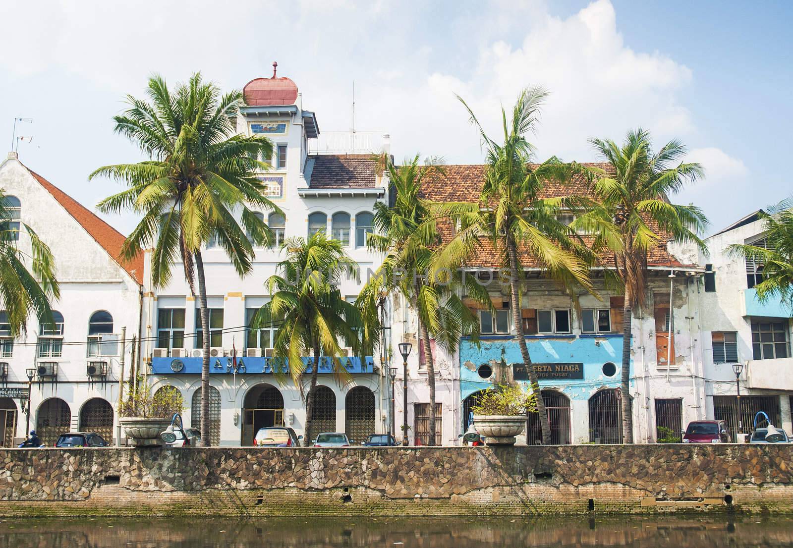 dutch colonial buildings in jakarta indonesia by jackmalipan