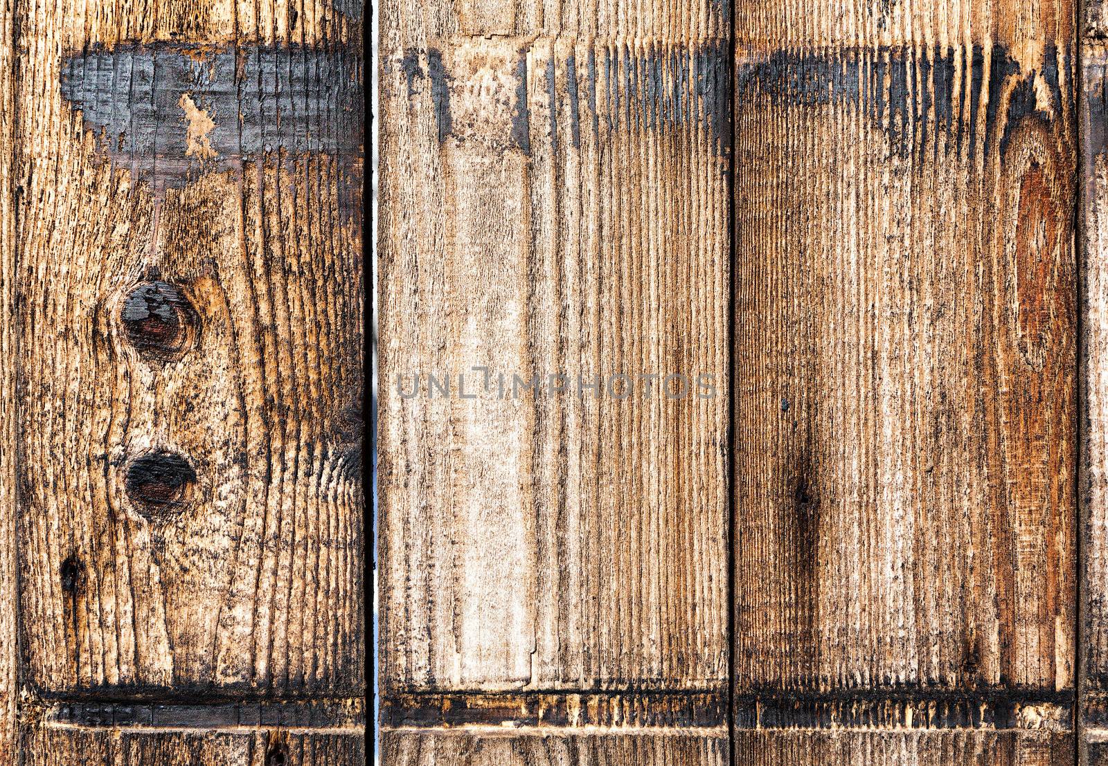 Old wooden boards. Background.  by vladimir_sklyarov