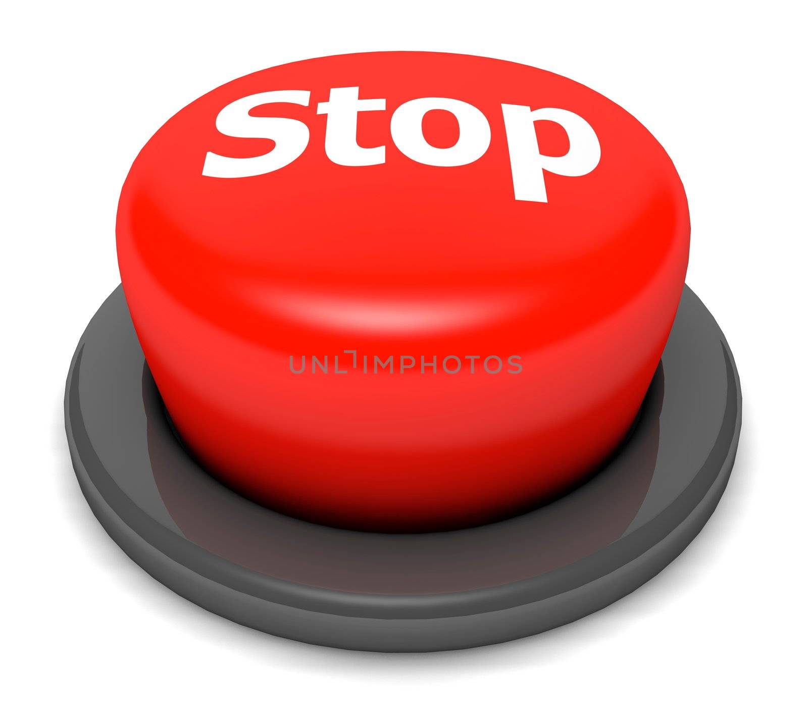 Stop Button by 3DAgentur