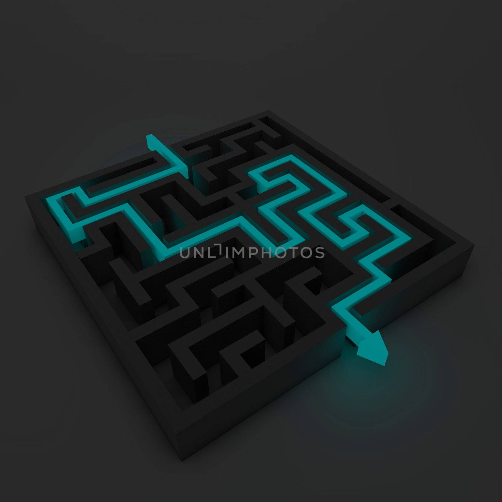 The labyrinth by 3DAgentur
