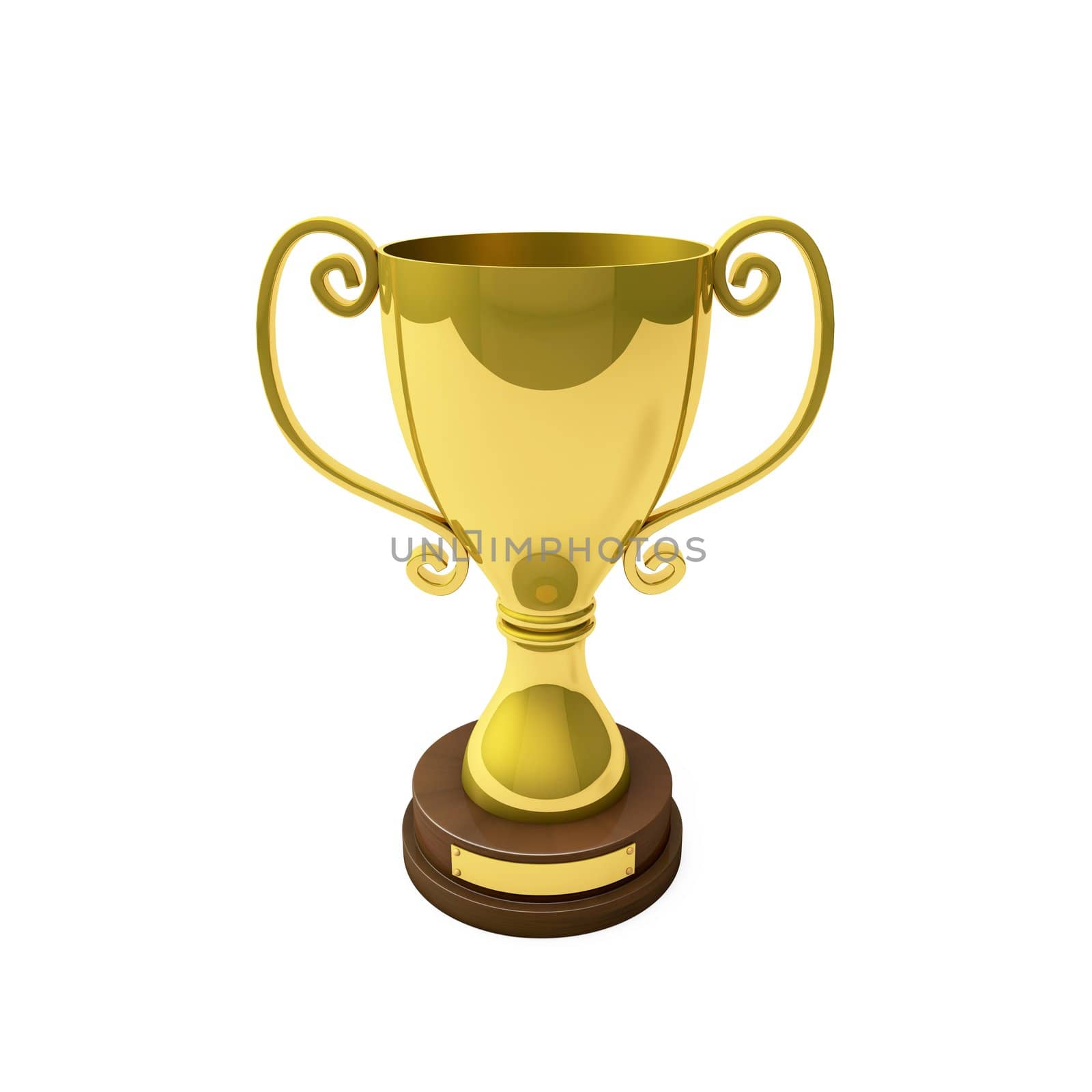 The trophy for one place is huge and showing everyone my success