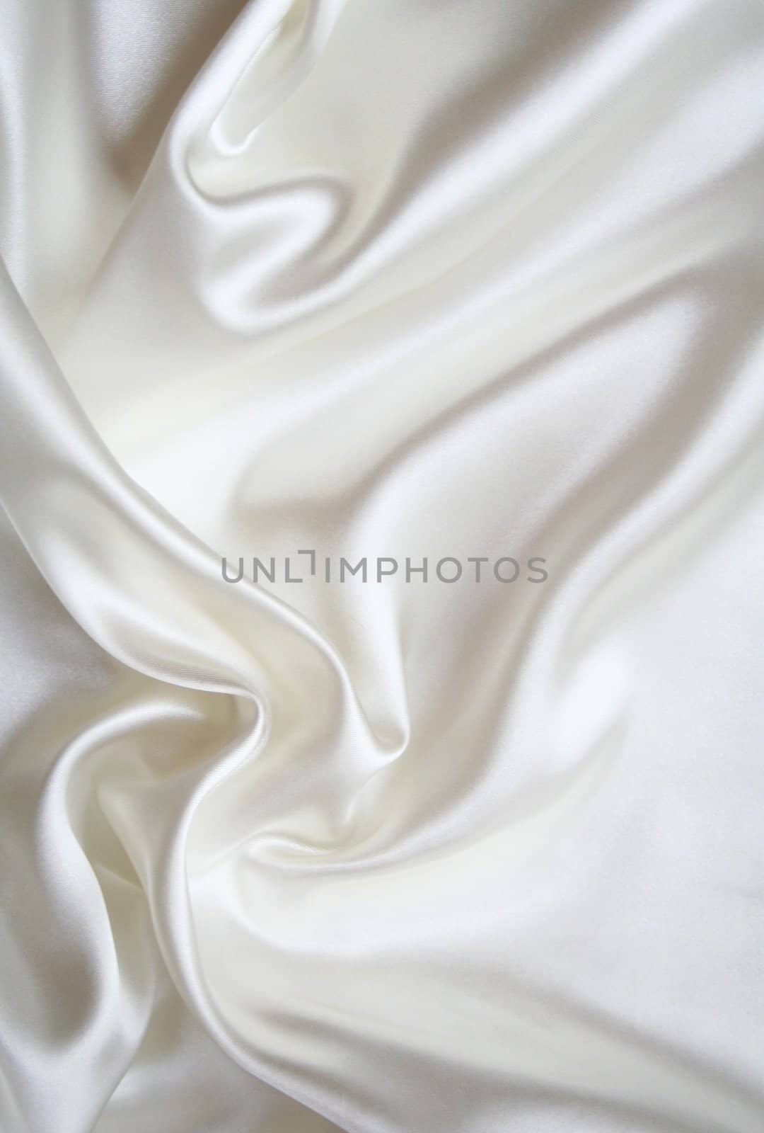 Smooth elegant white silk can use as background 