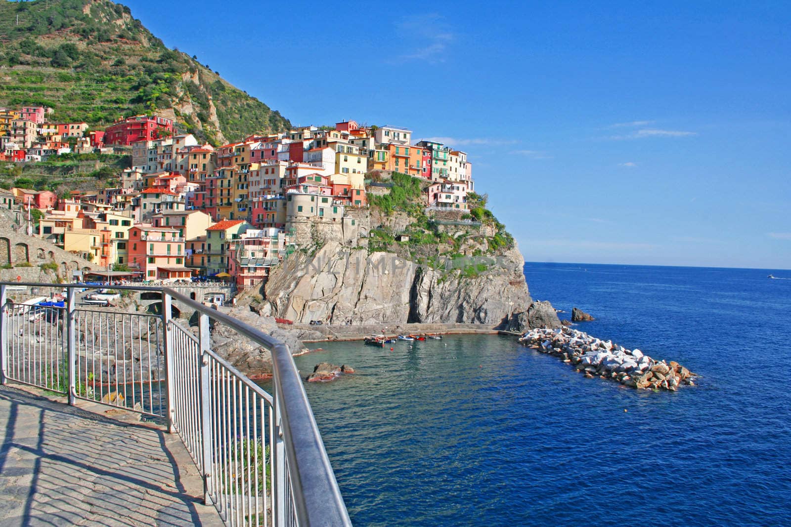 Italy. Cinque Terre region. Manarola village