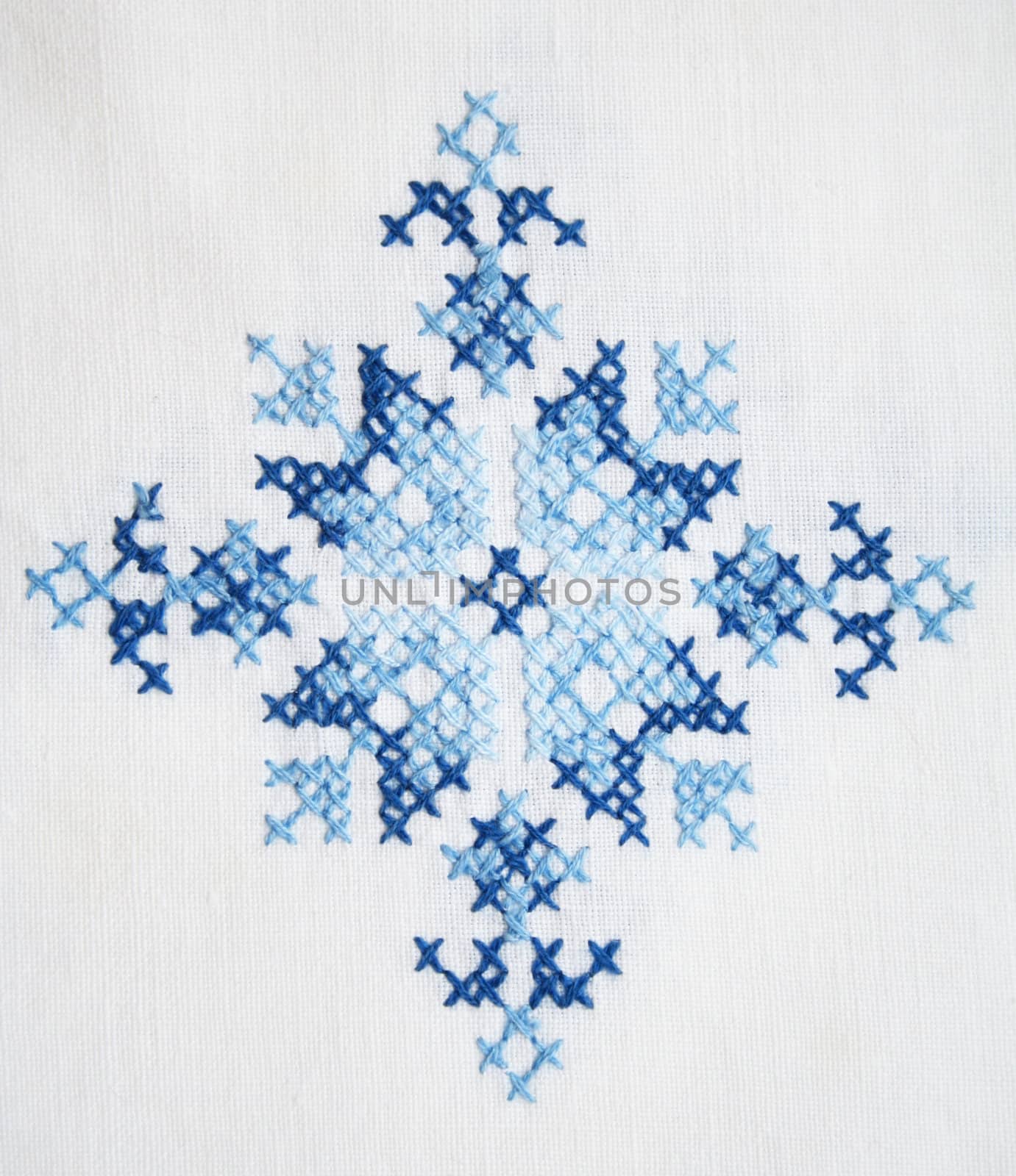 Textile surface with embroidery can use as background