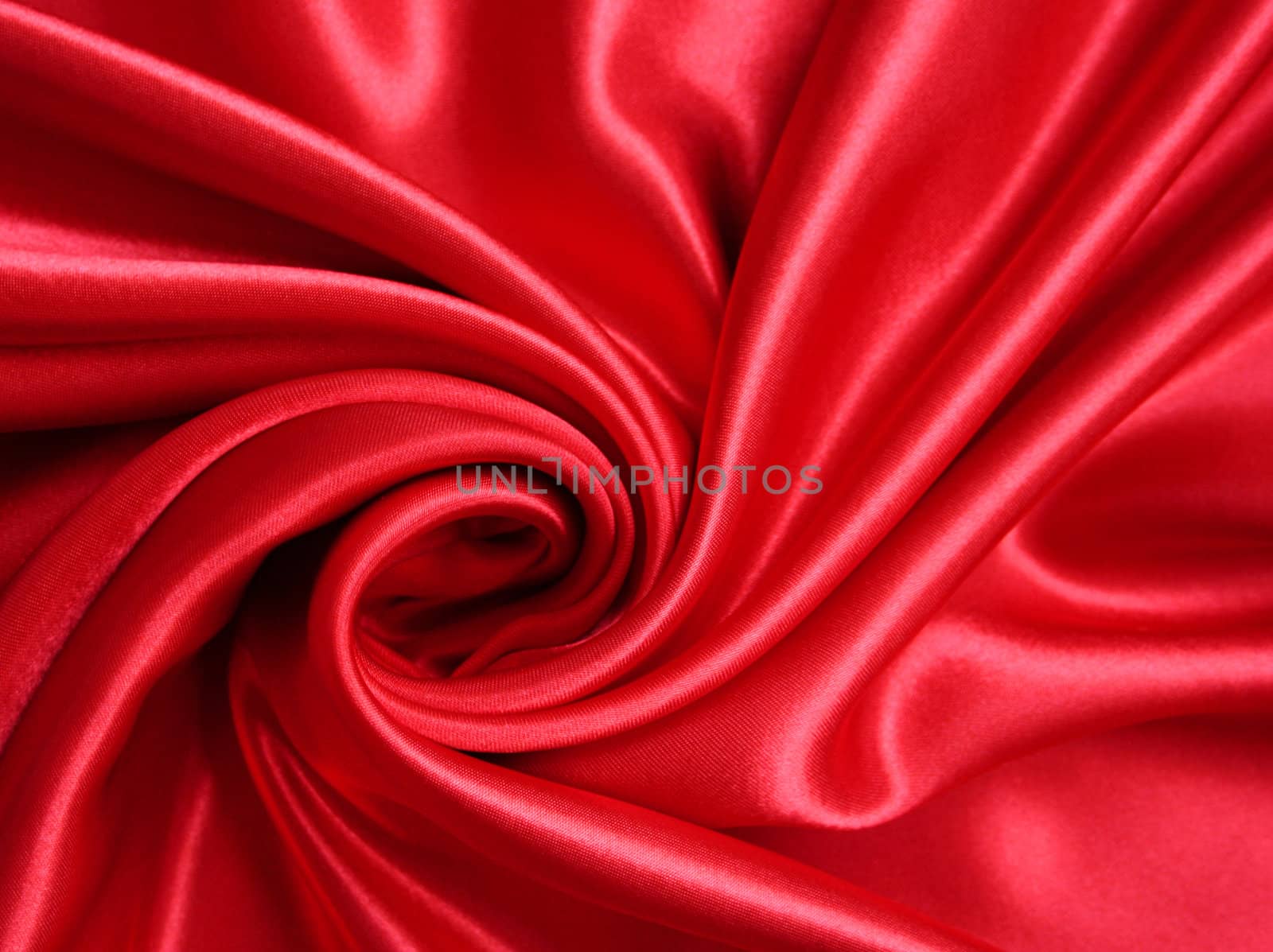 Smooth elegant red silk can use as background 