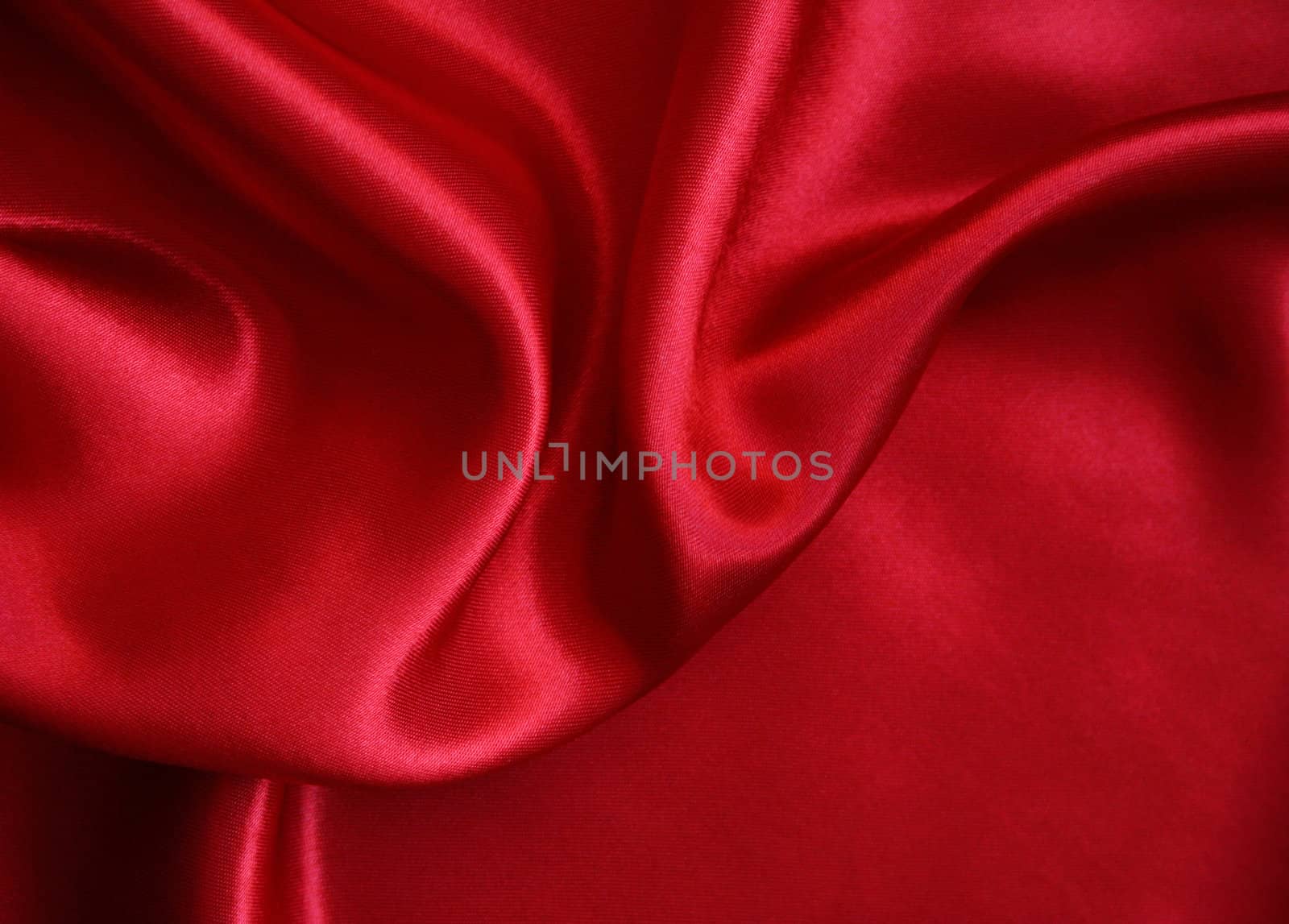 Smooth elegant red silk can use as background 

