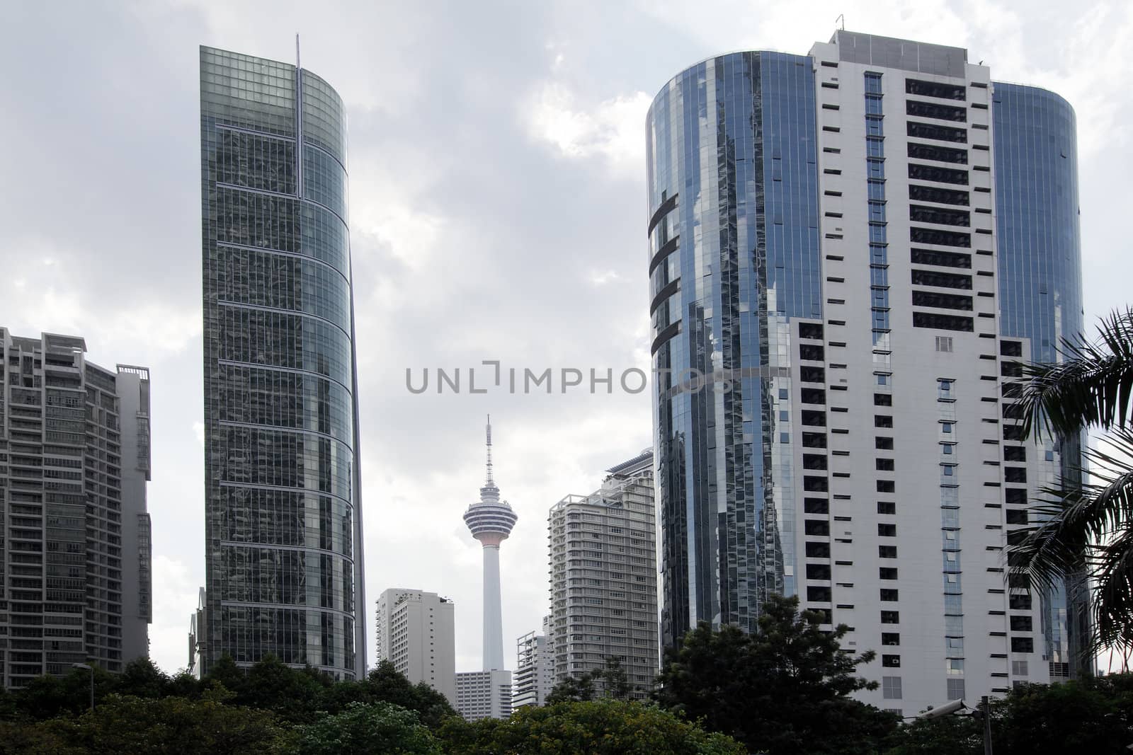 Kuala Lumpur Daytime Cityscape Street View by jpldesigns