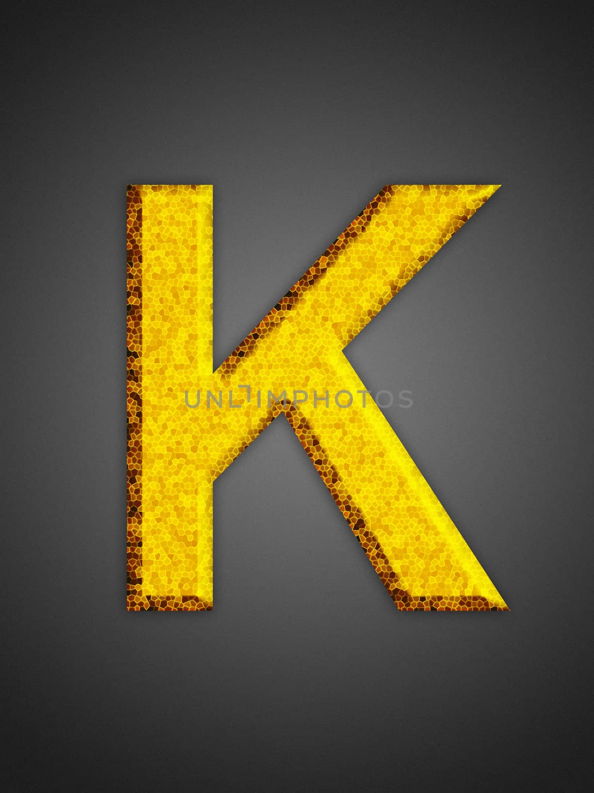 Beautiful abstract party symbol. Yellow glowing font.