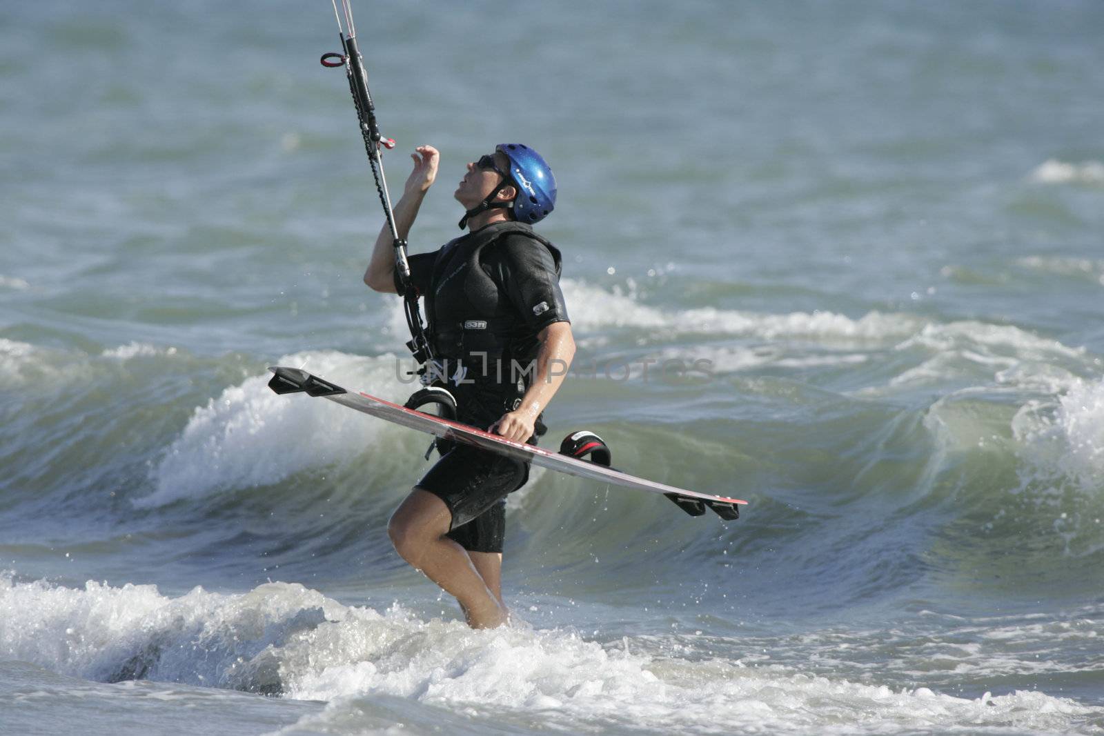 Kitesurfing