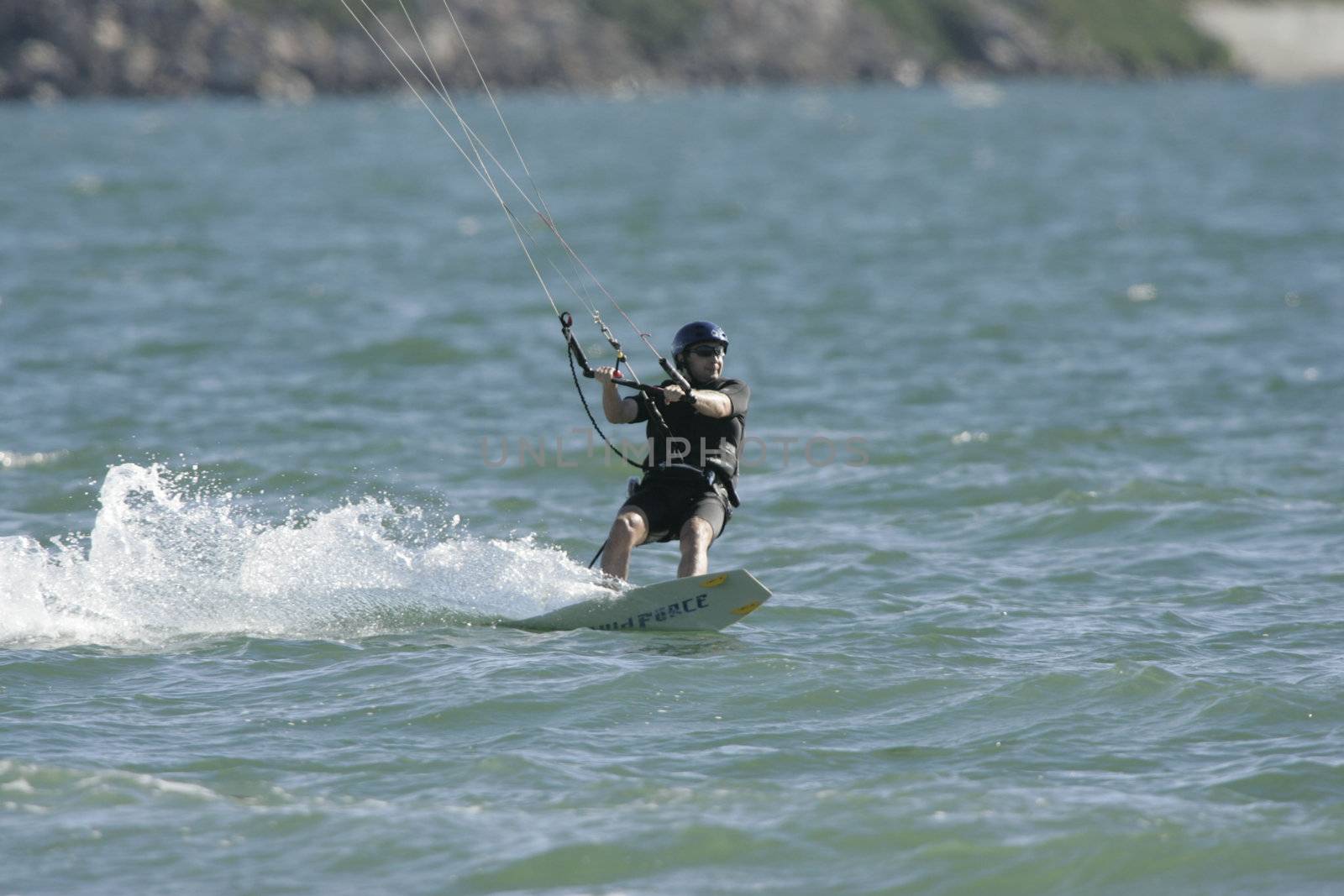 Kitesurfing