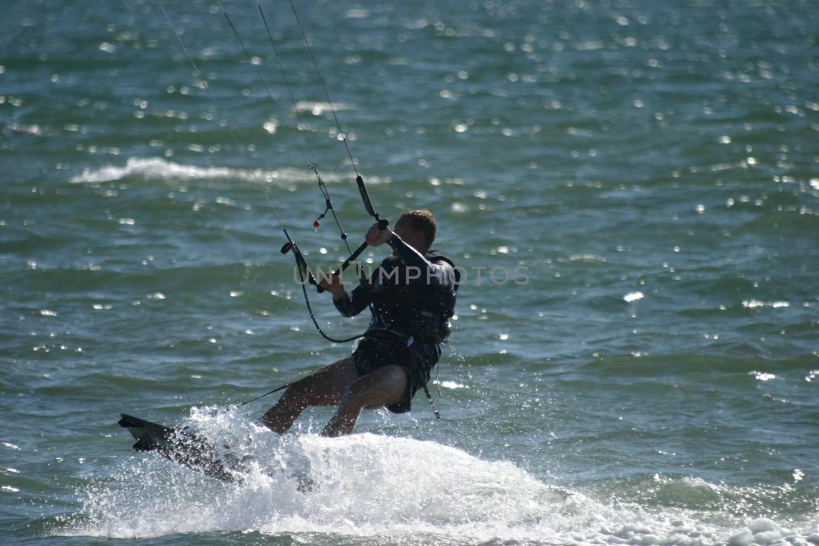 Kitesurfing