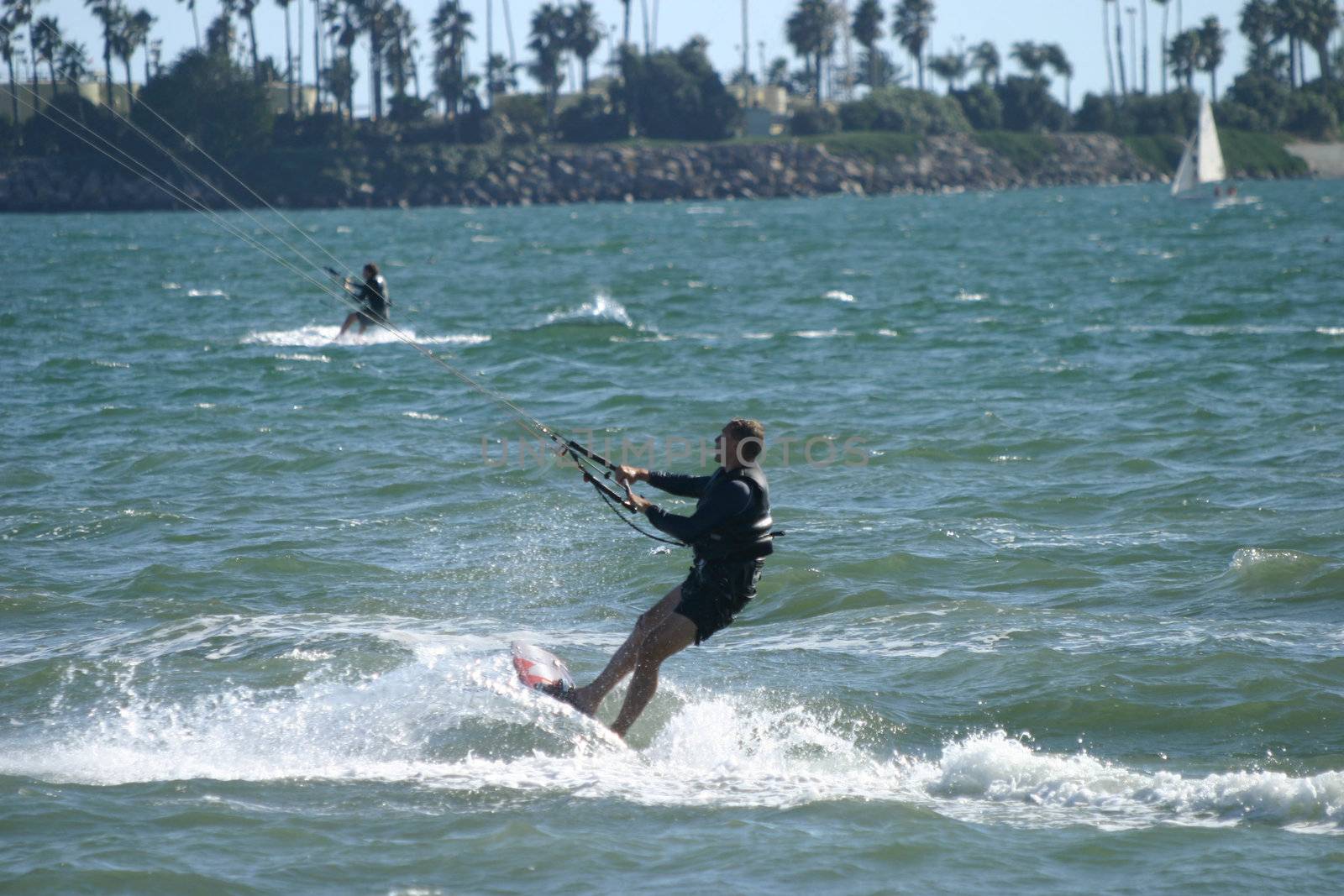 Kitesurfing